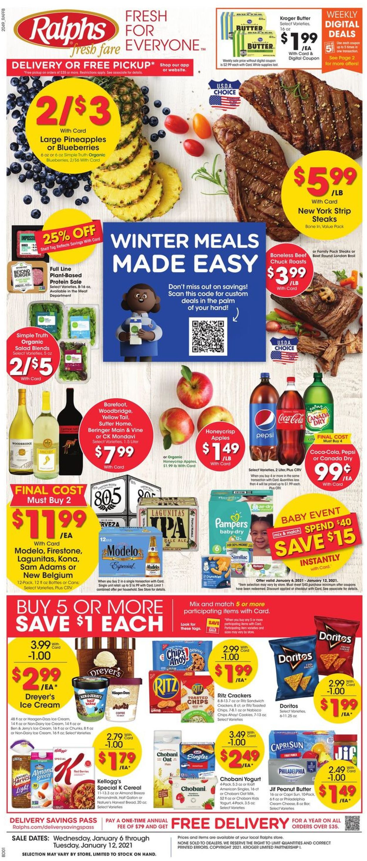Ralphs Ad from 01/06/2021