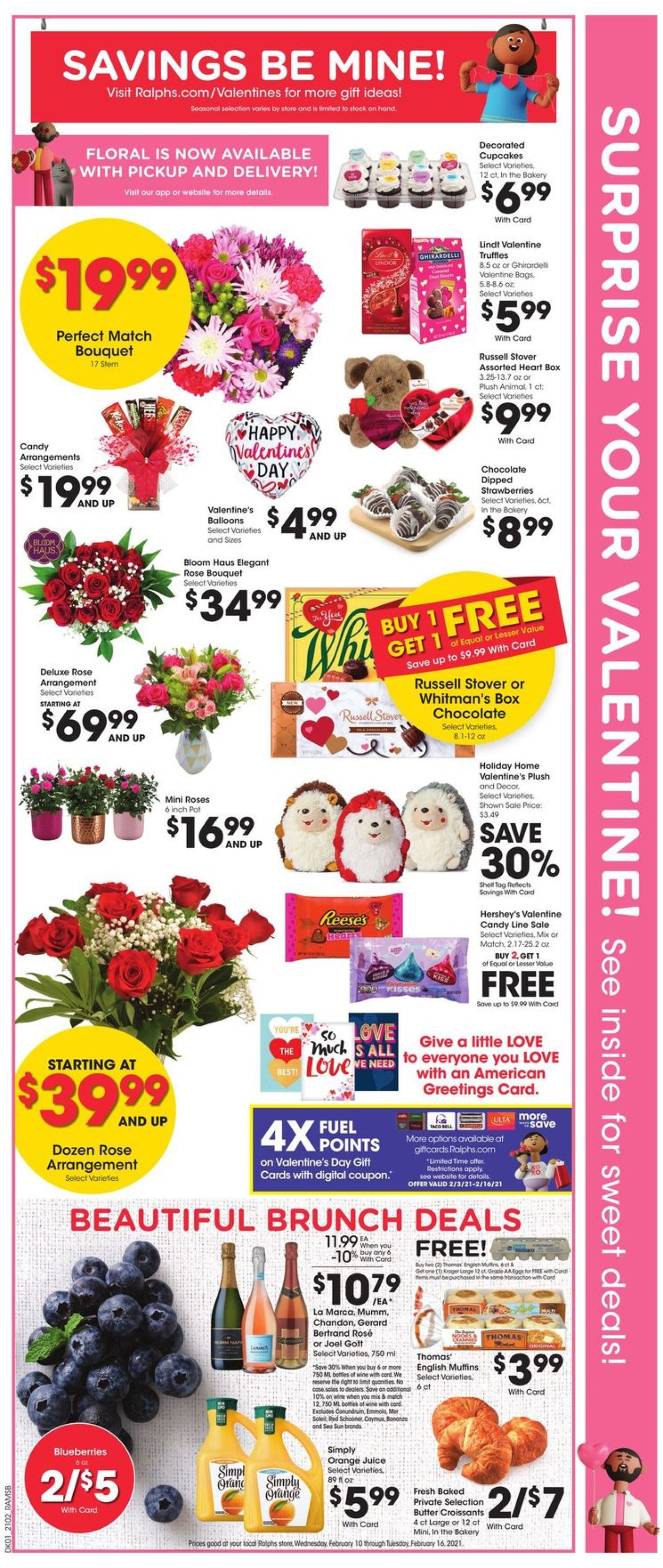 Ralphs Ad from 02/10/2021