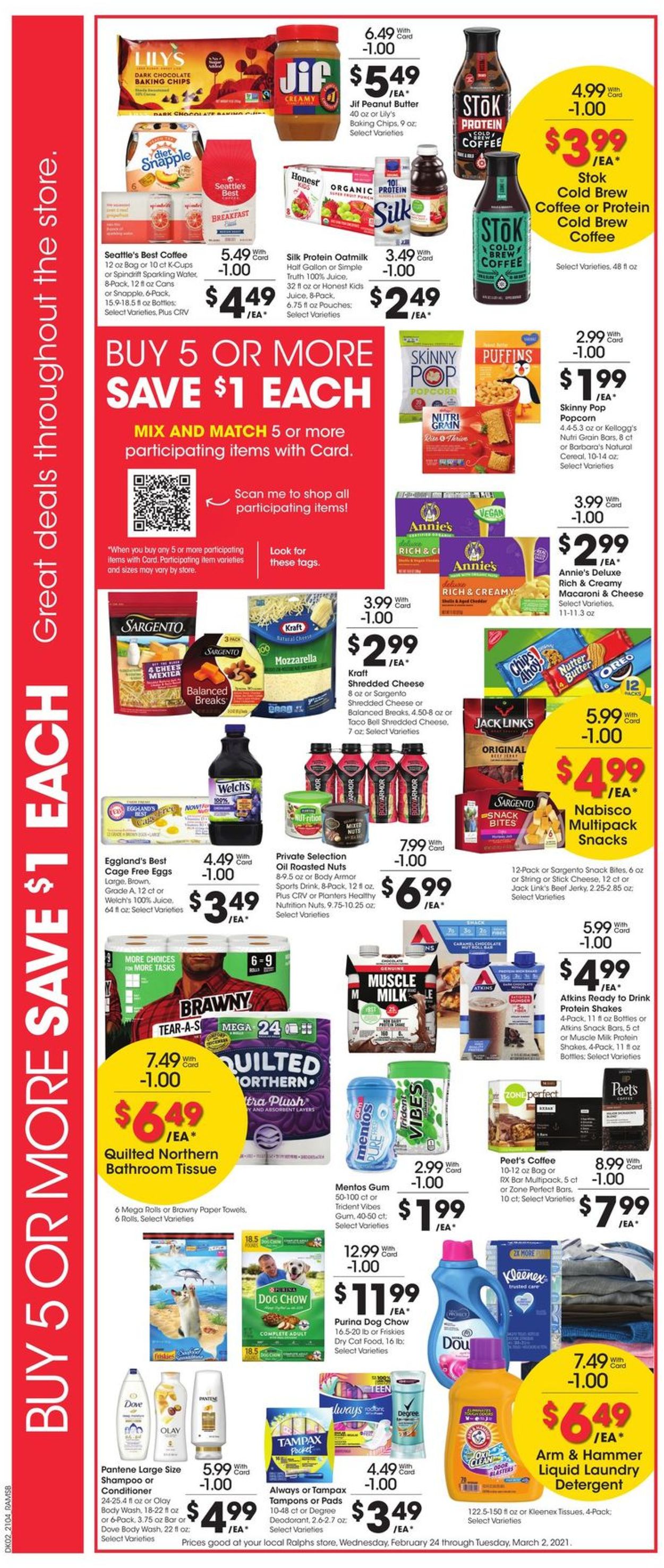 Ralphs Ad from 02/24/2021