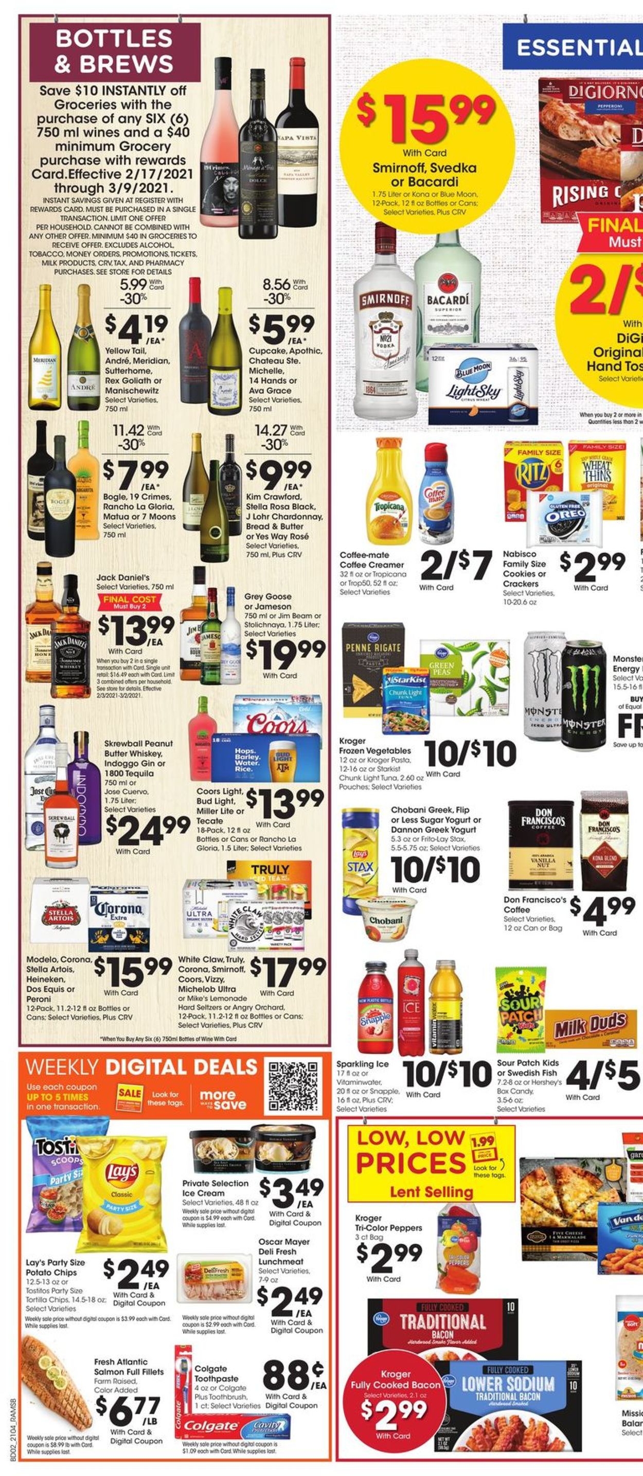 Ralphs Ad from 02/24/2021