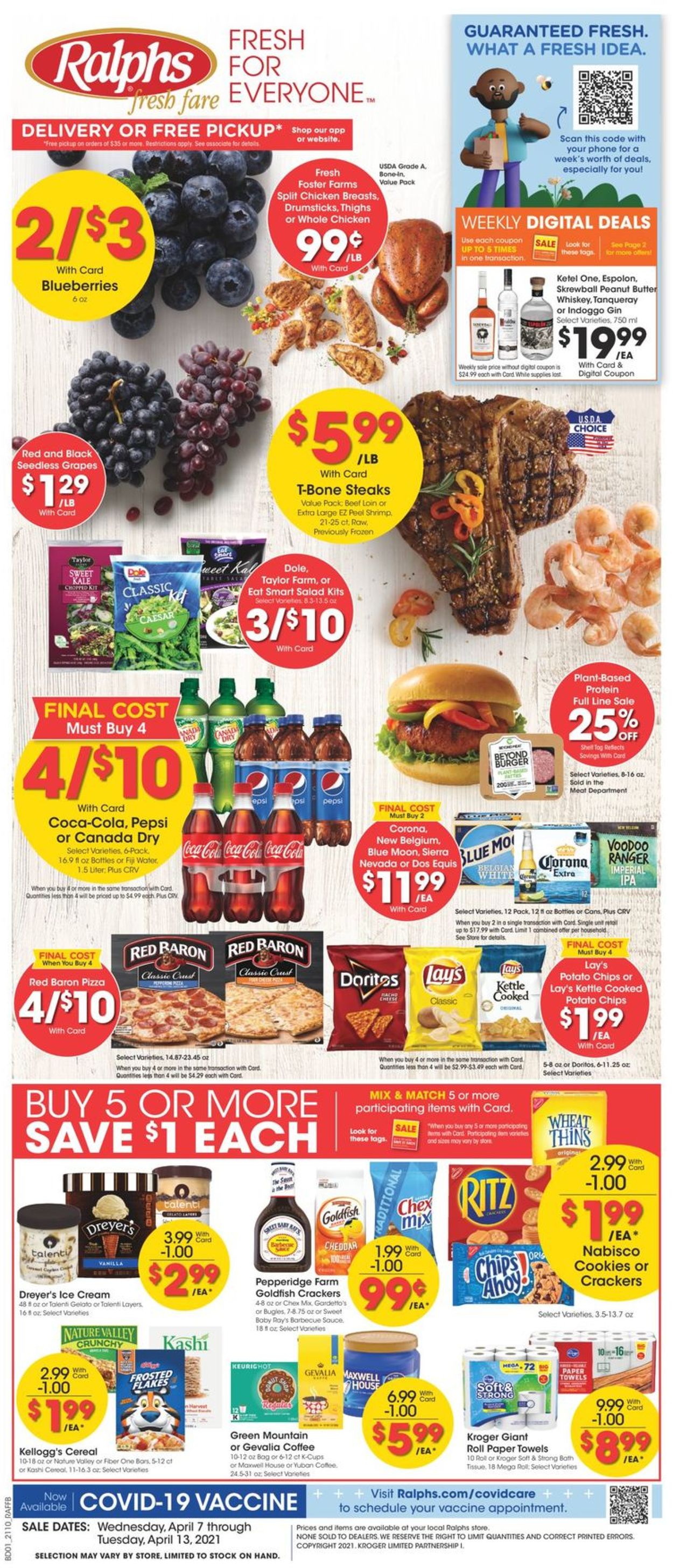 Ralphs Ad from 04/07/2021