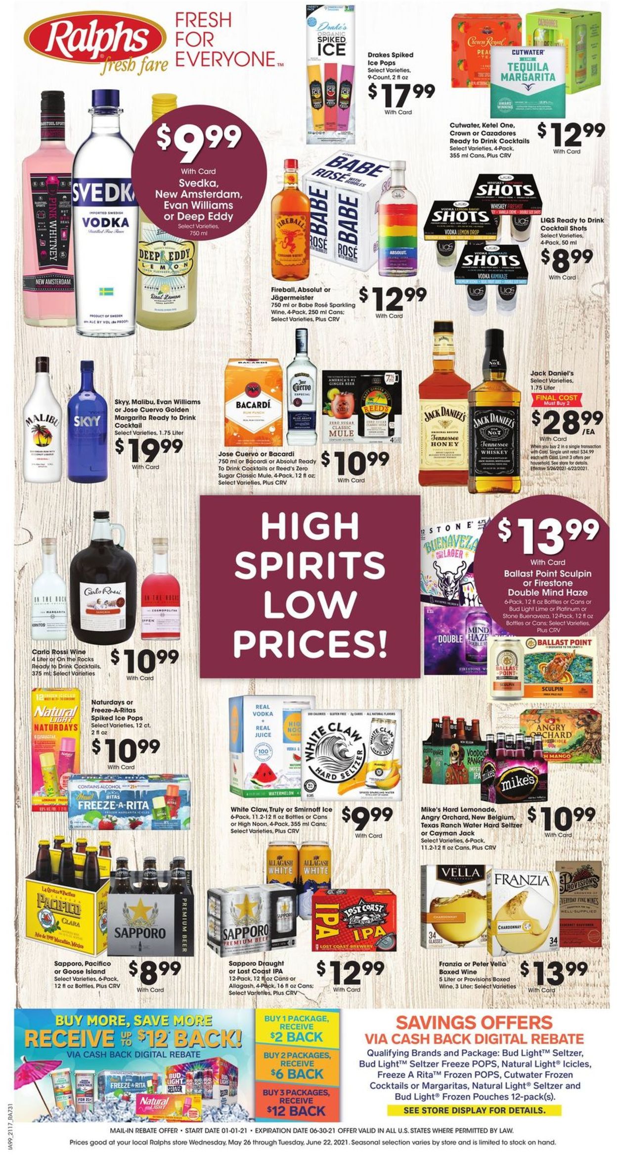 Ralphs Ad from 05/26/2021