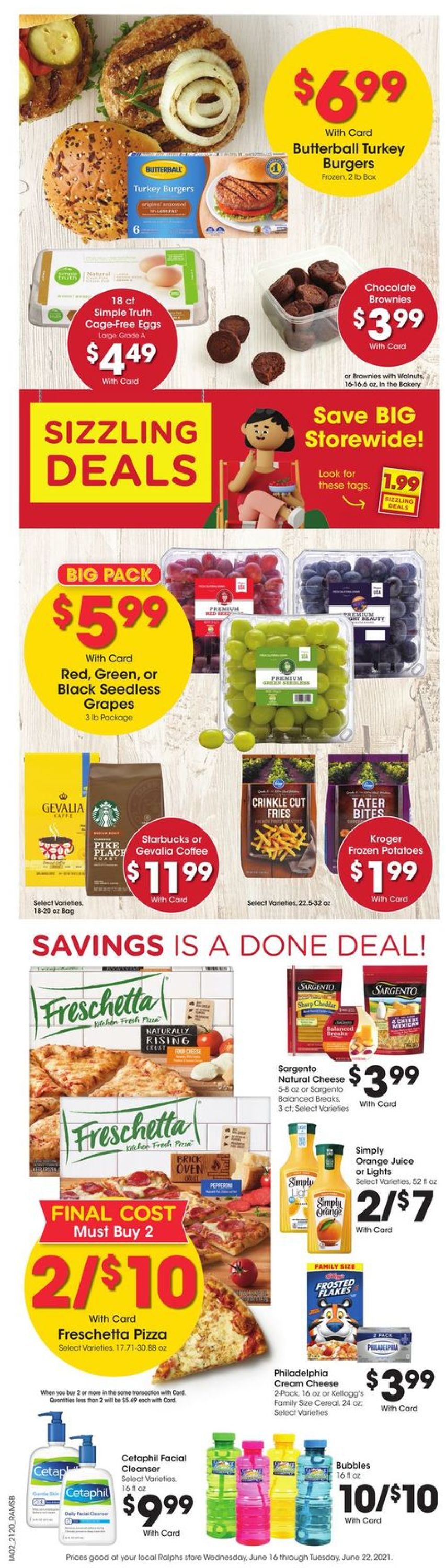 Ralphs Ad from 06/16/2021