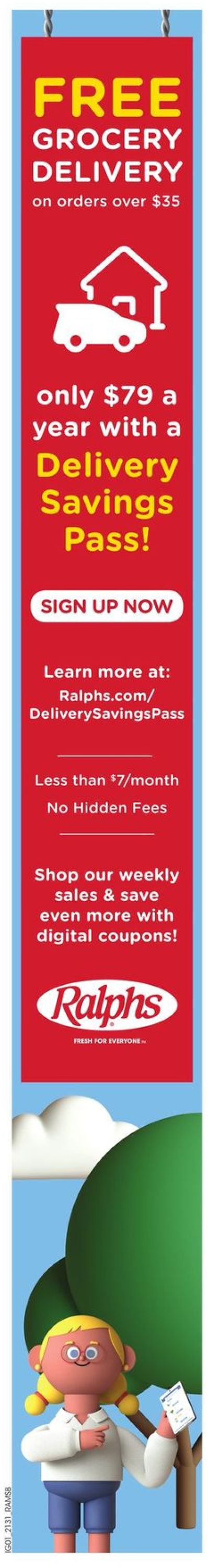 Ralphs Ad from 09/01/2021