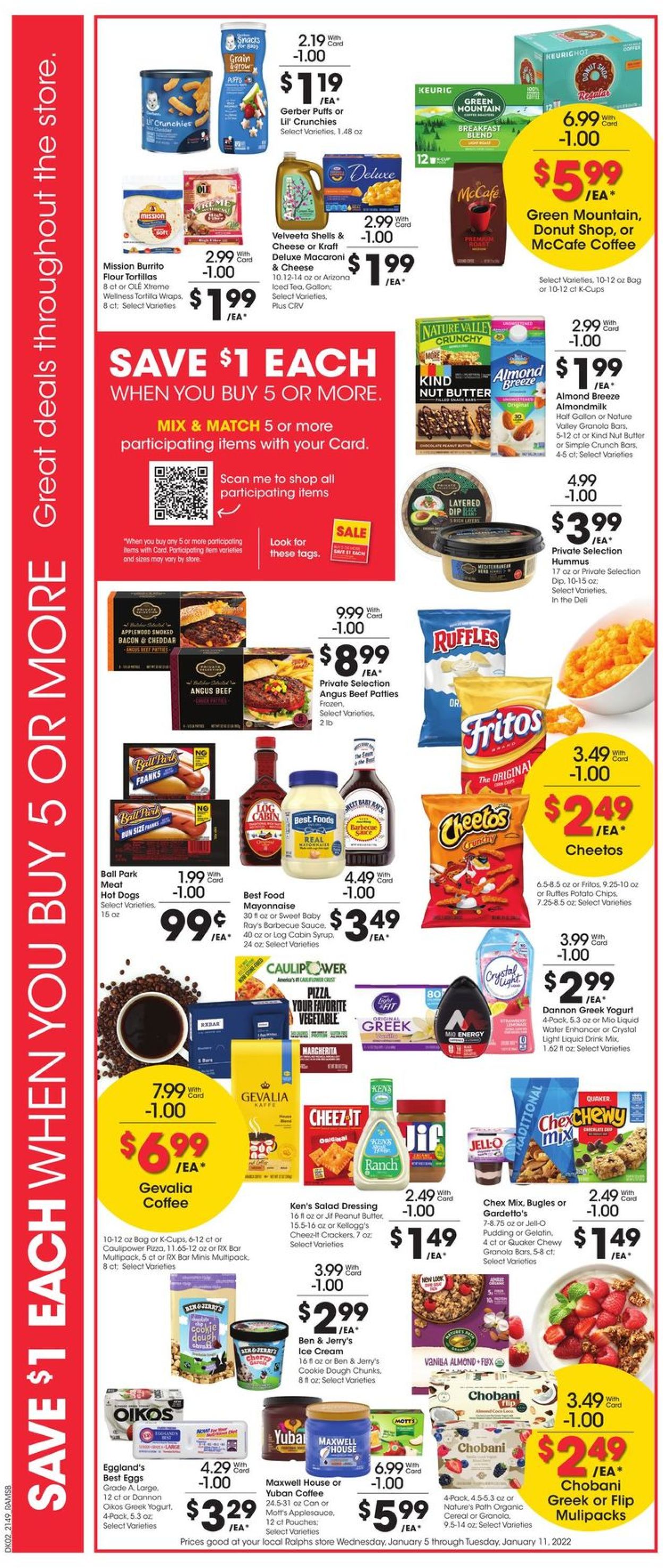 Ralphs Ad from 01/05/2022