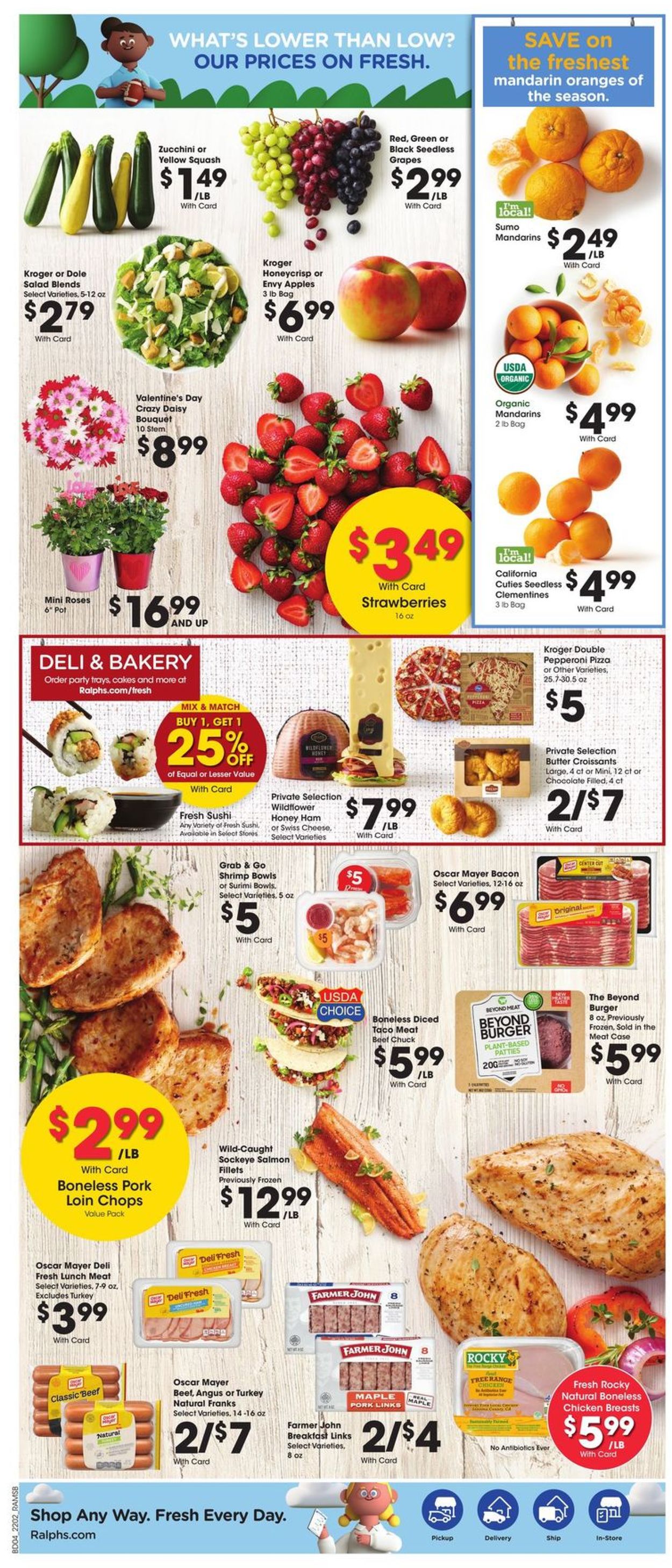 Ralphs Ad from 02/09/2022