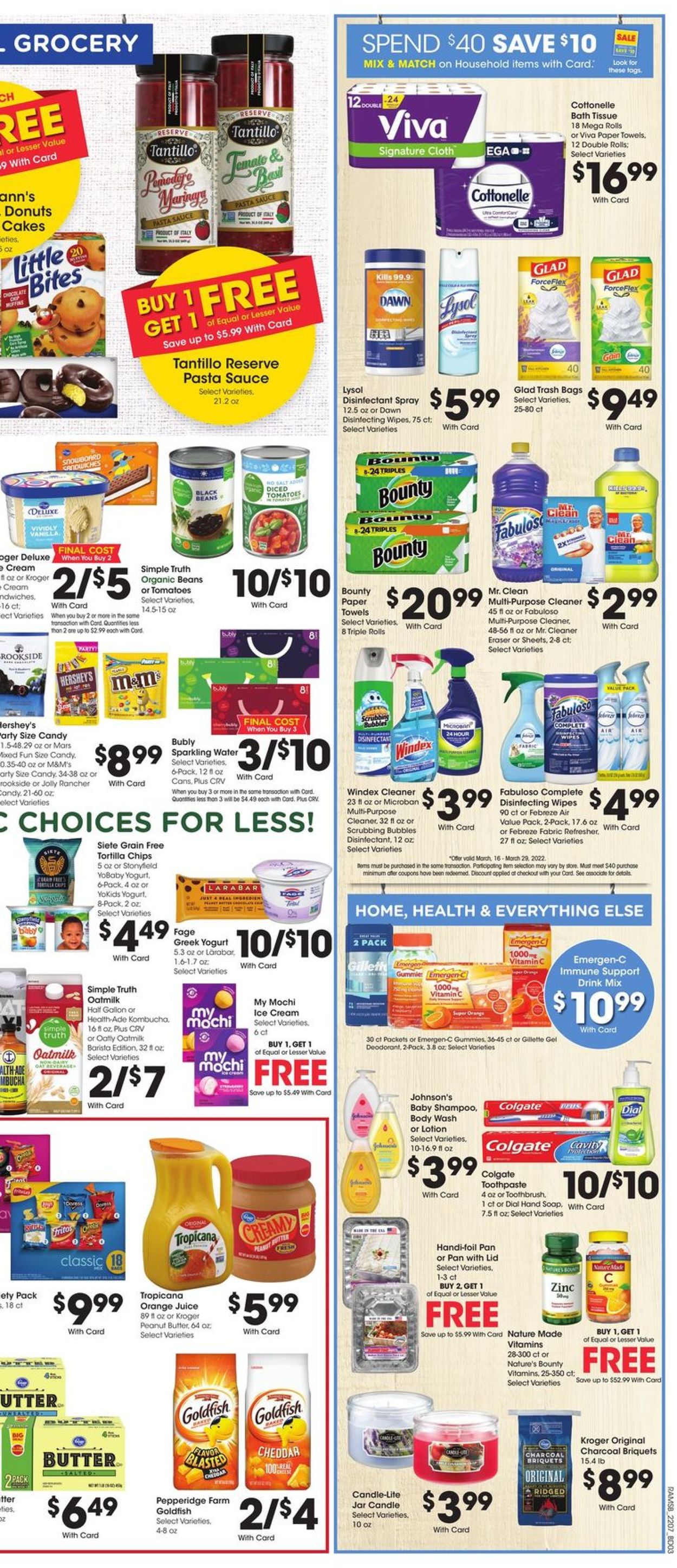 Ralphs Ad from 03/16/2022