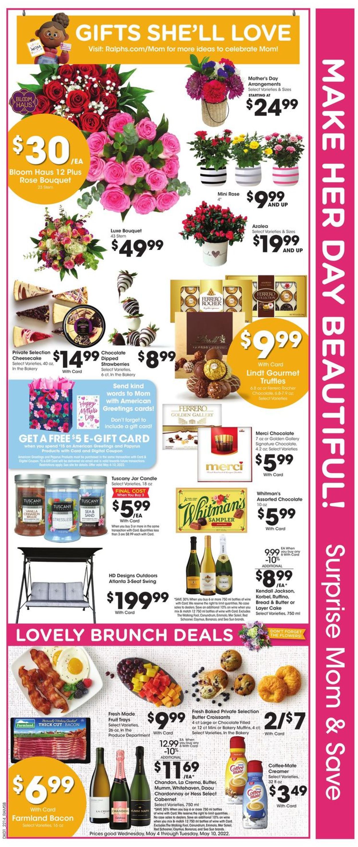 Ralphs Ad from 05/04/2022