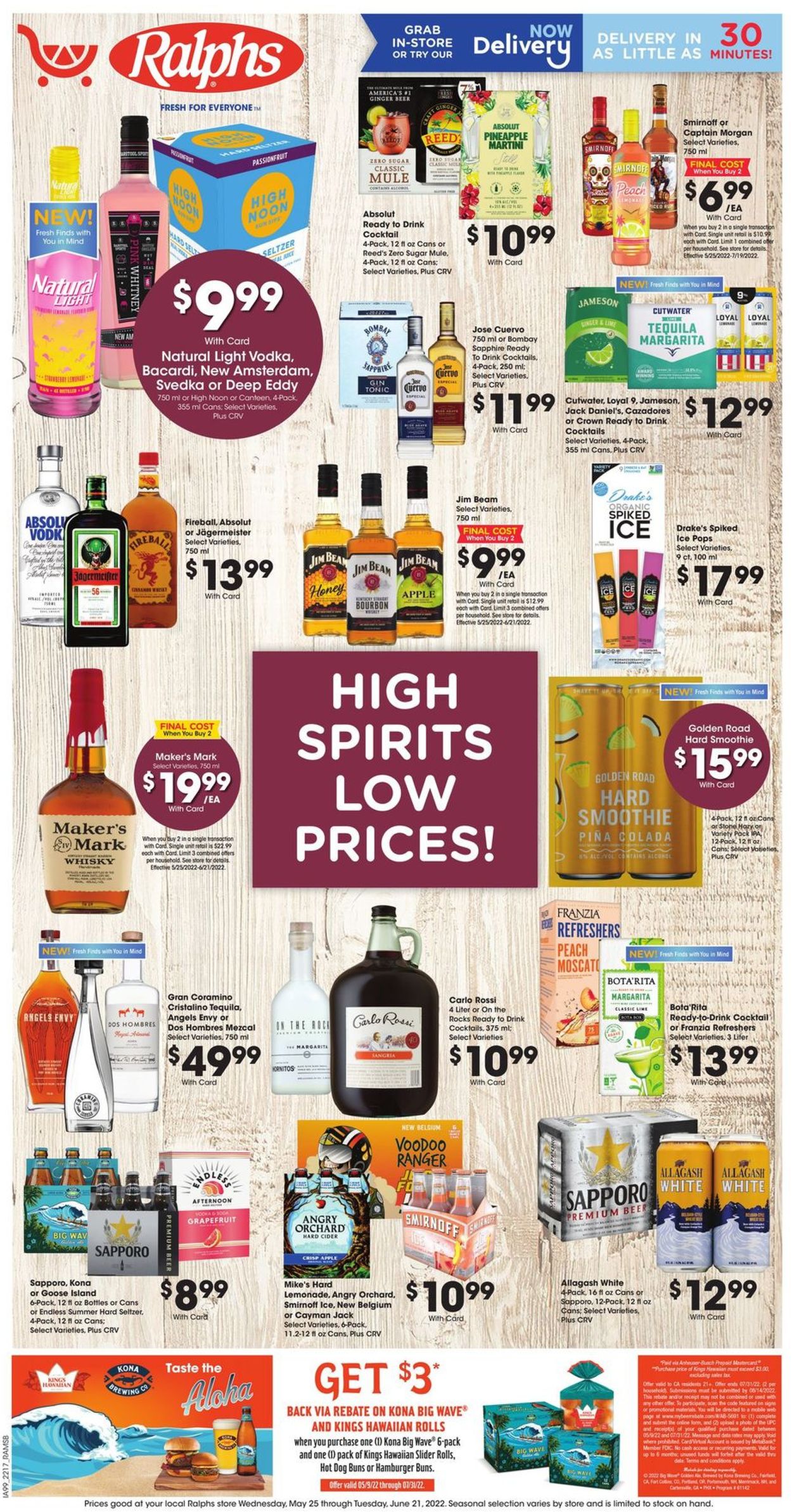 Ralphs Ad from 05/25/2022
