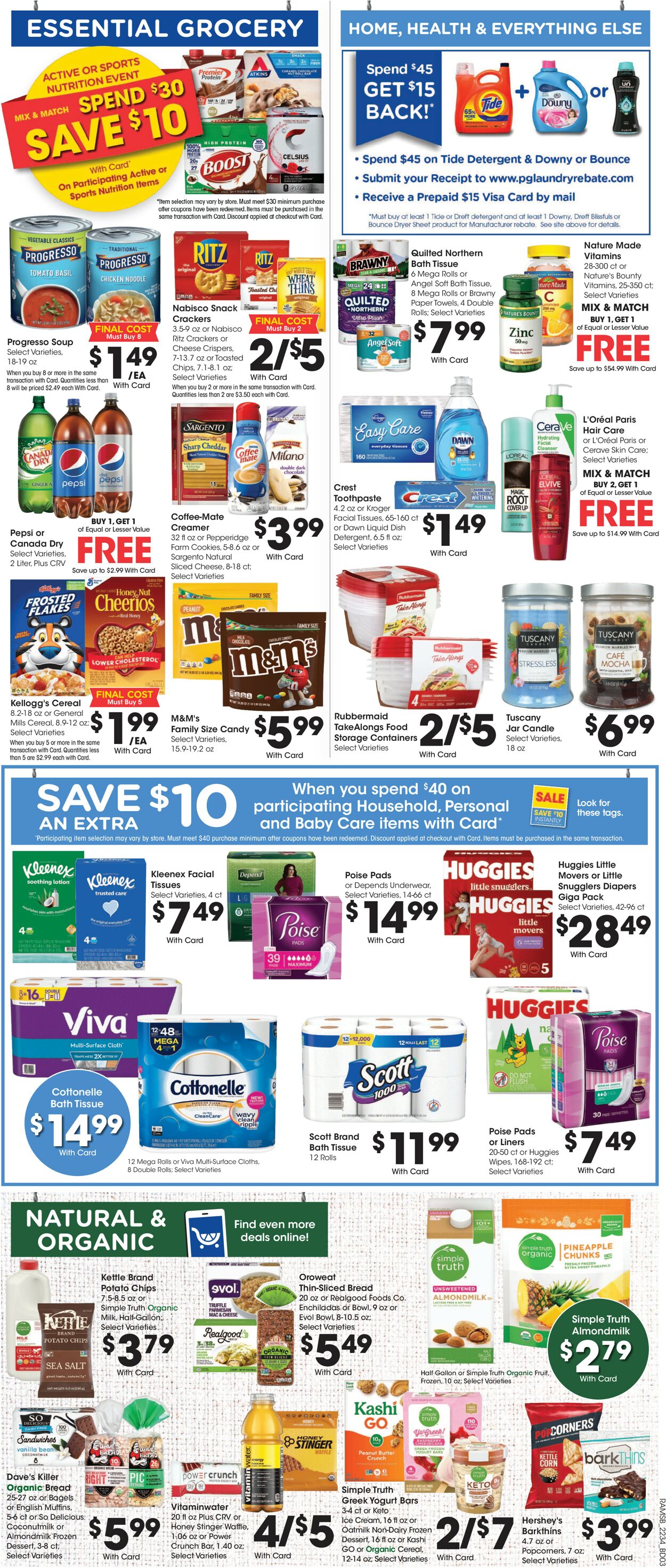 Ralphs Ad from 09/21/2022