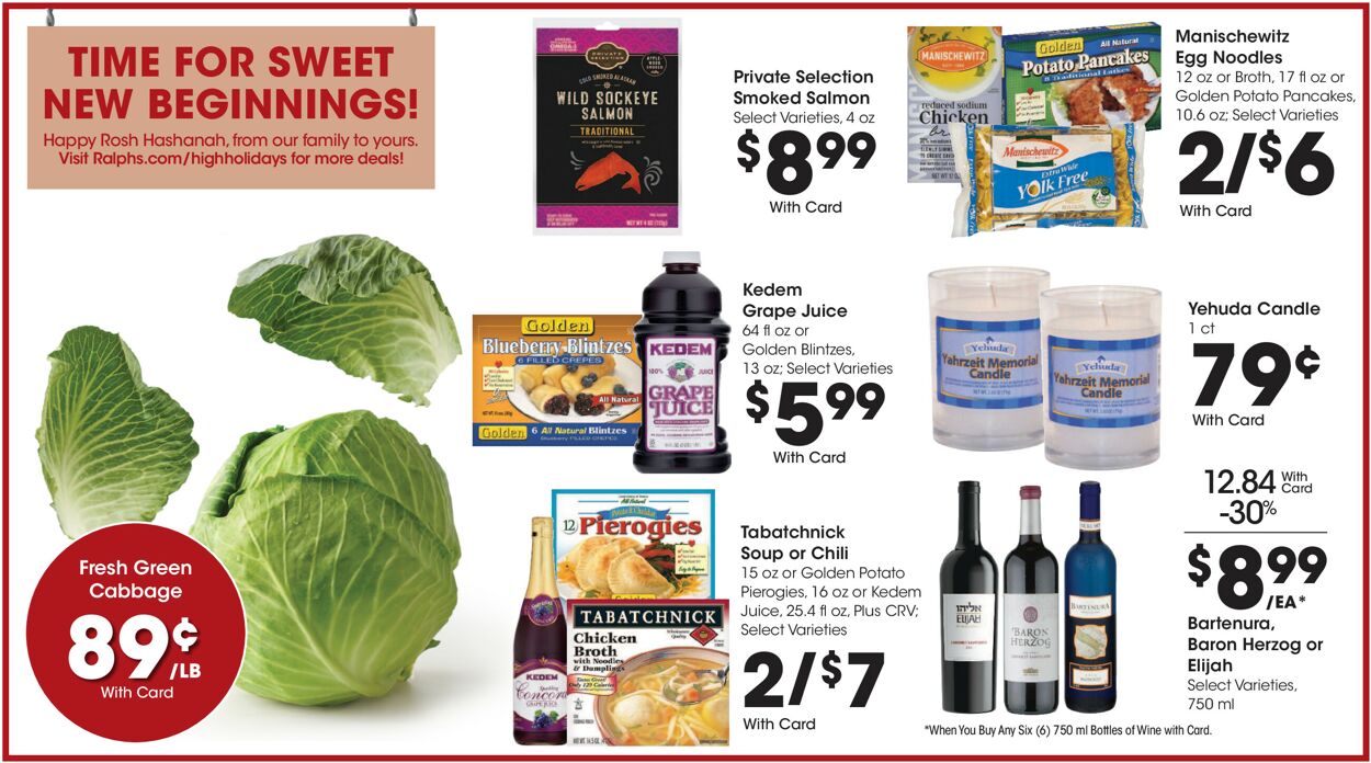 Ralphs Ad from 09/21/2022