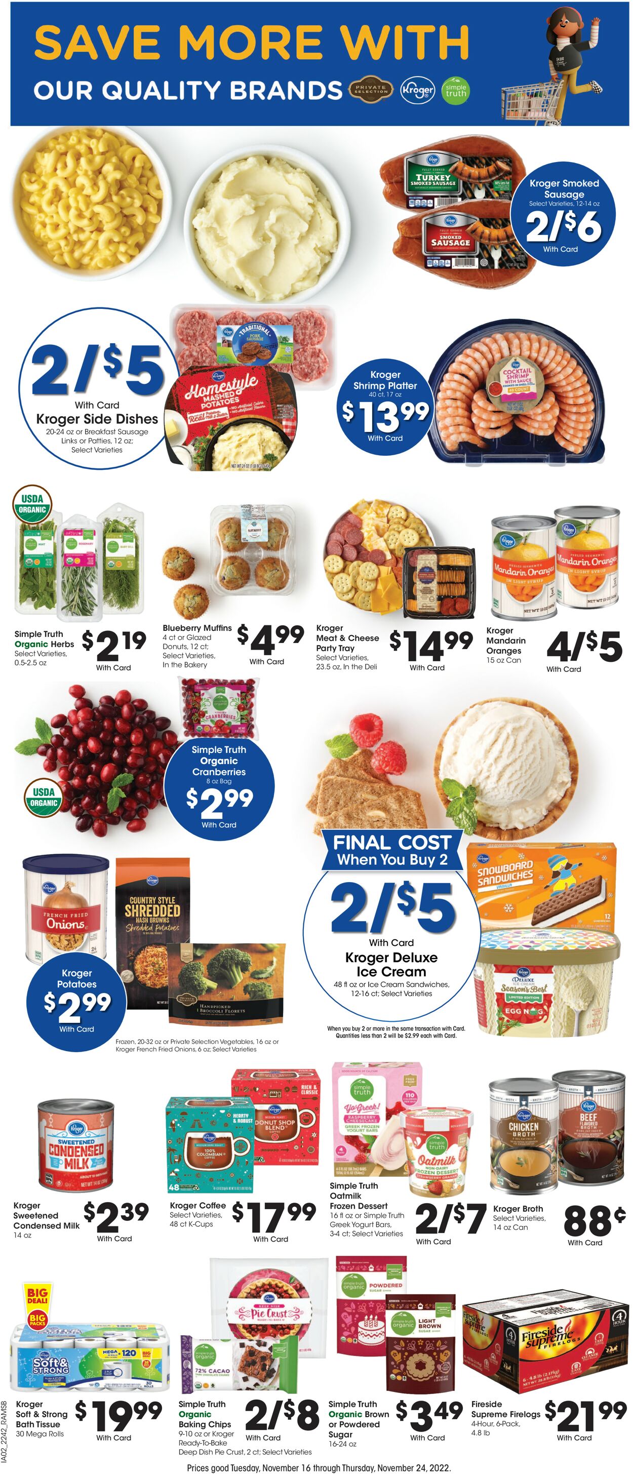 Ralphs Ad from 11/16/2022