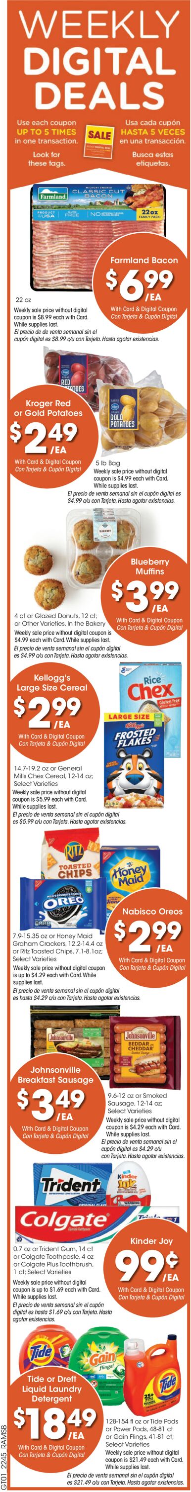 Ralphs Ad from 12/07/2022