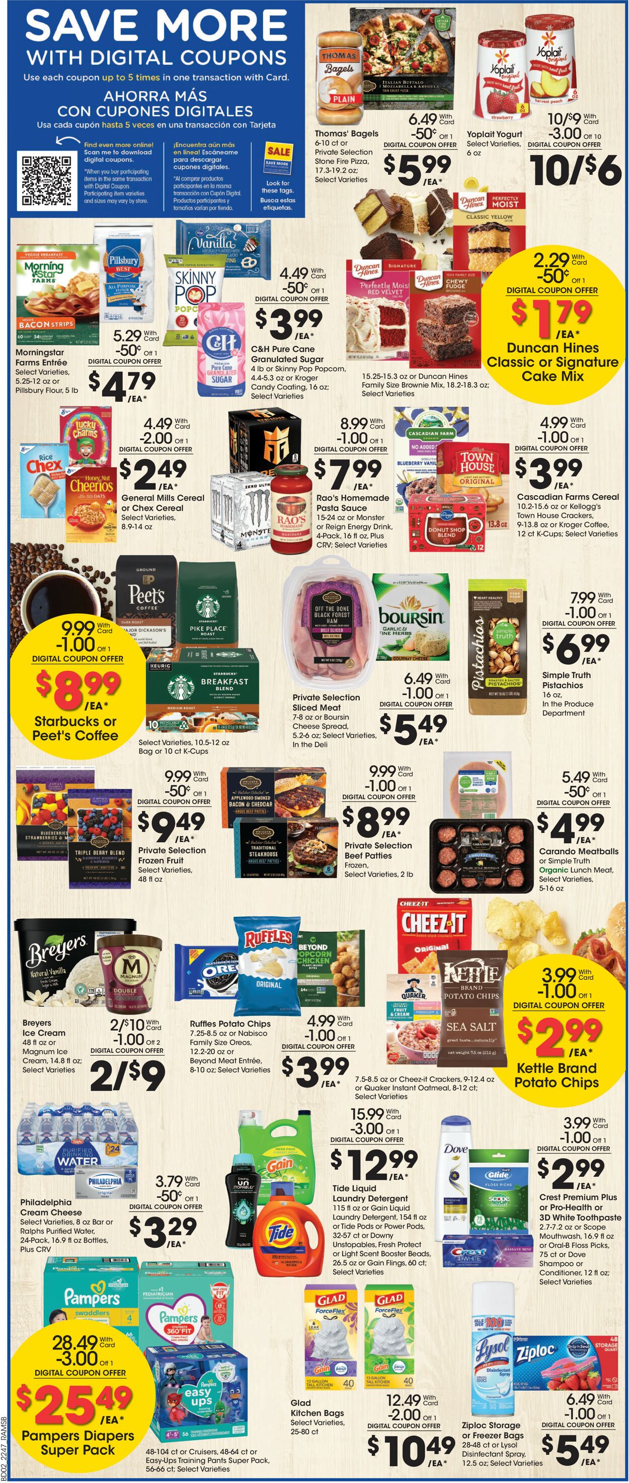 Ralphs Ad from 12/21/2022