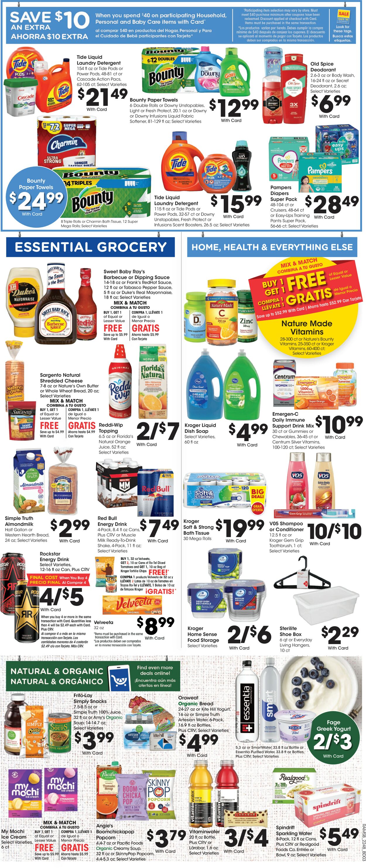 Ralphs Ad from 12/28/2022