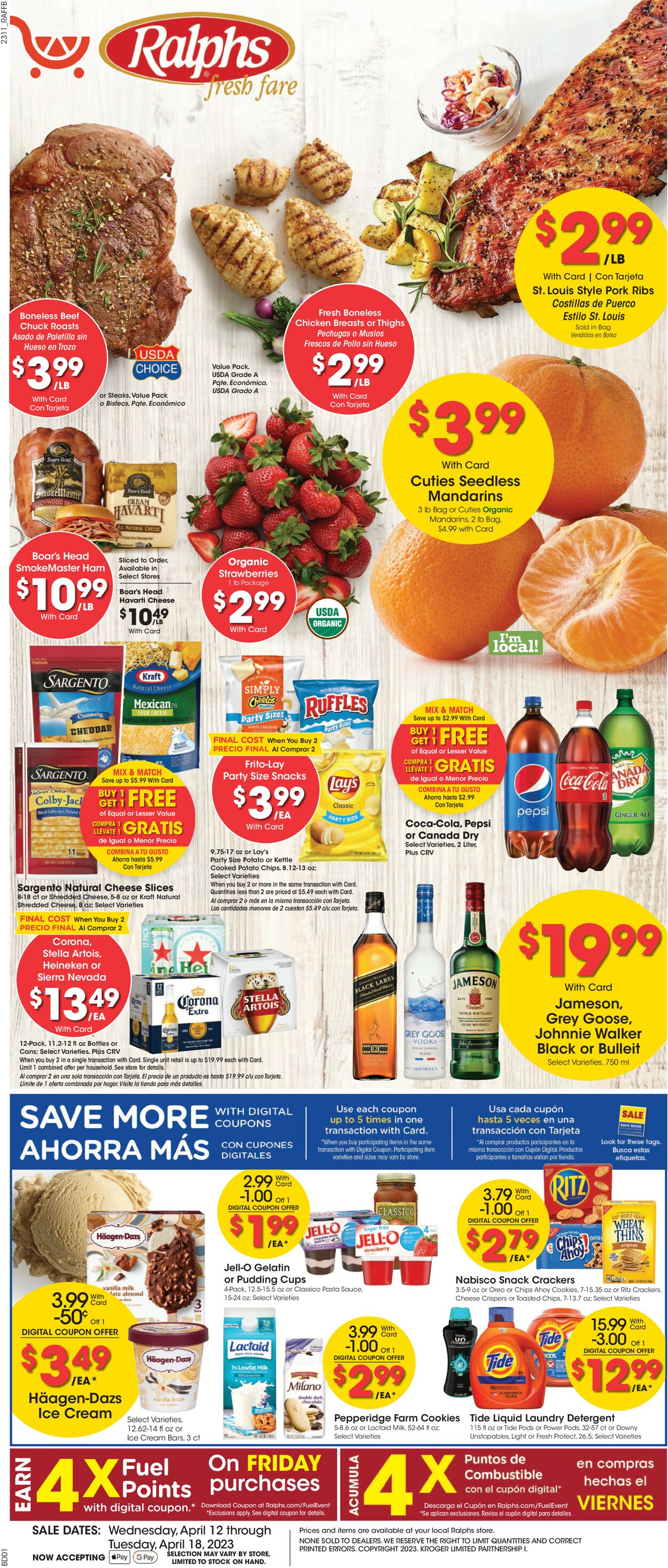 Ralphs Ad from 04/12/2023