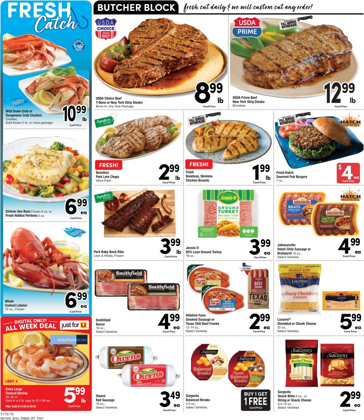 Randalls Ad from 08/12/2020