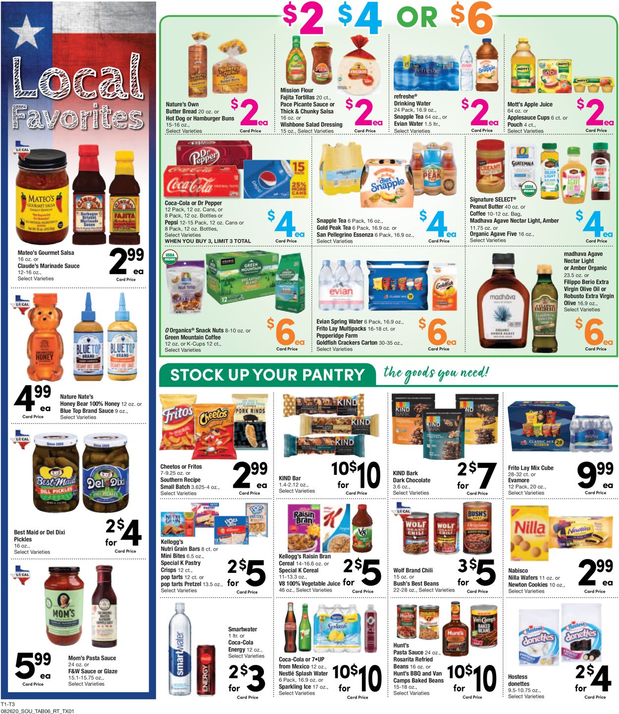 Randalls Ad from 08/26/2020