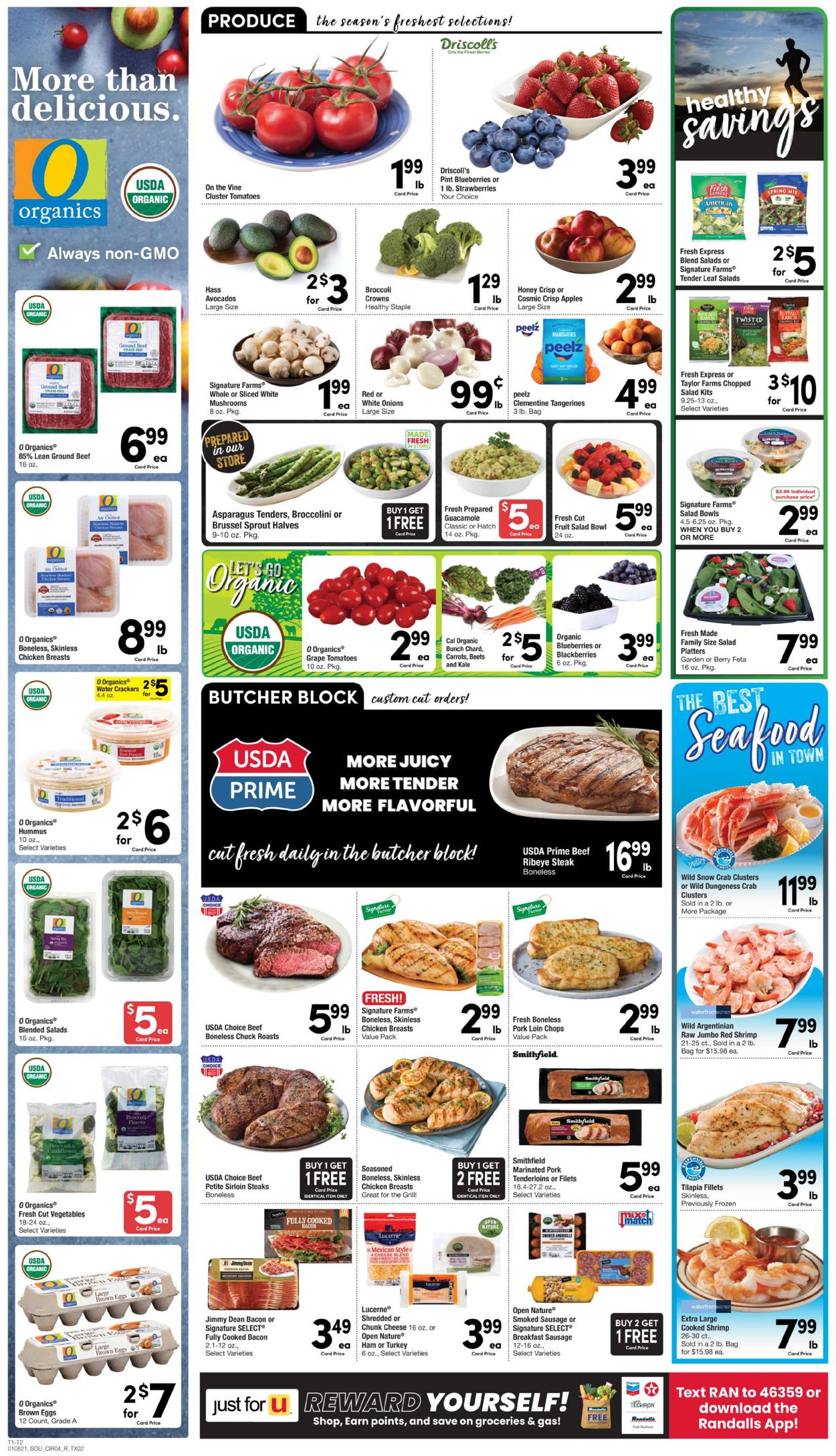 Randalls Ad from 01/06/2021