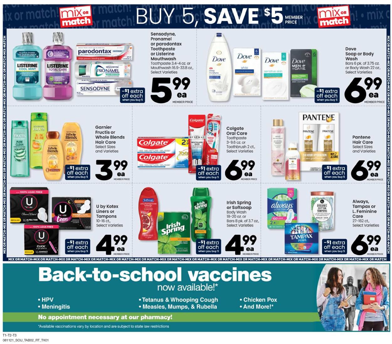 Randalls Ad from 08/11/2021