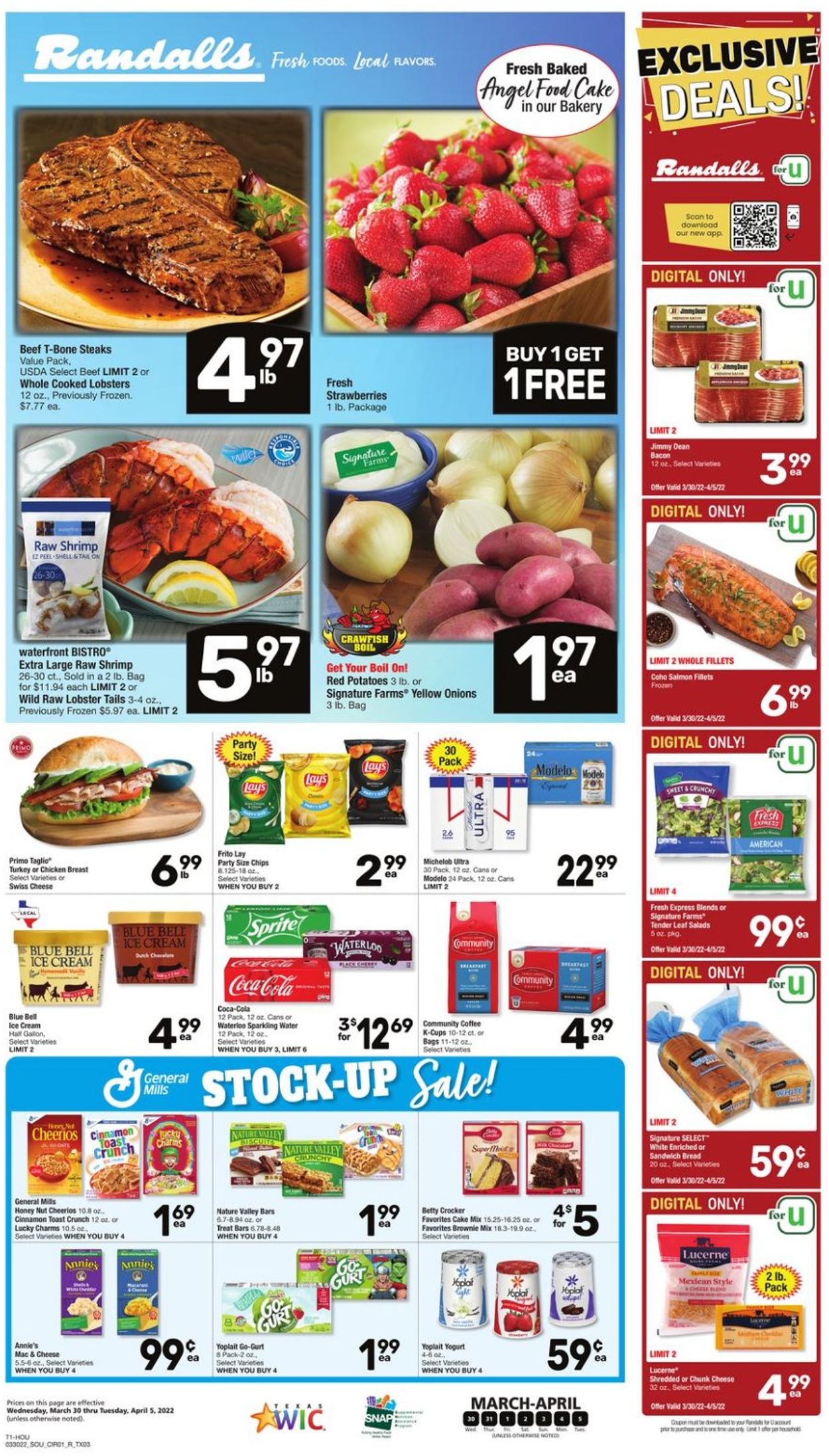 Randalls Ad from 04/06/2022