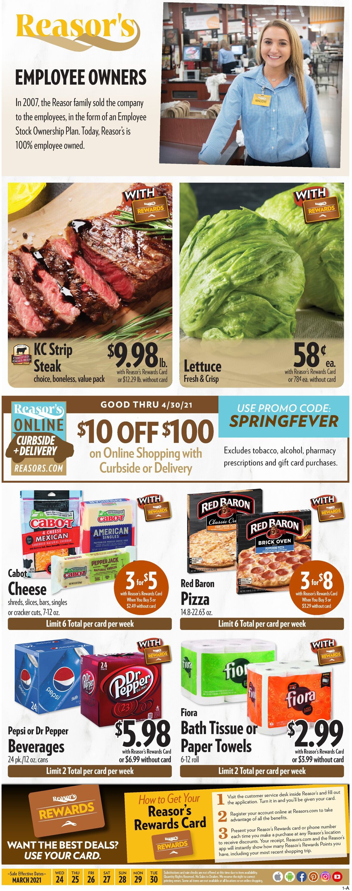 Reasor's Ad from 03/24/2021