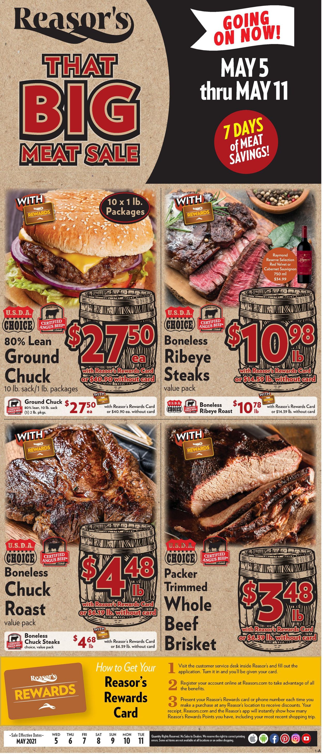 Reasor's Ad from 05/05/2021