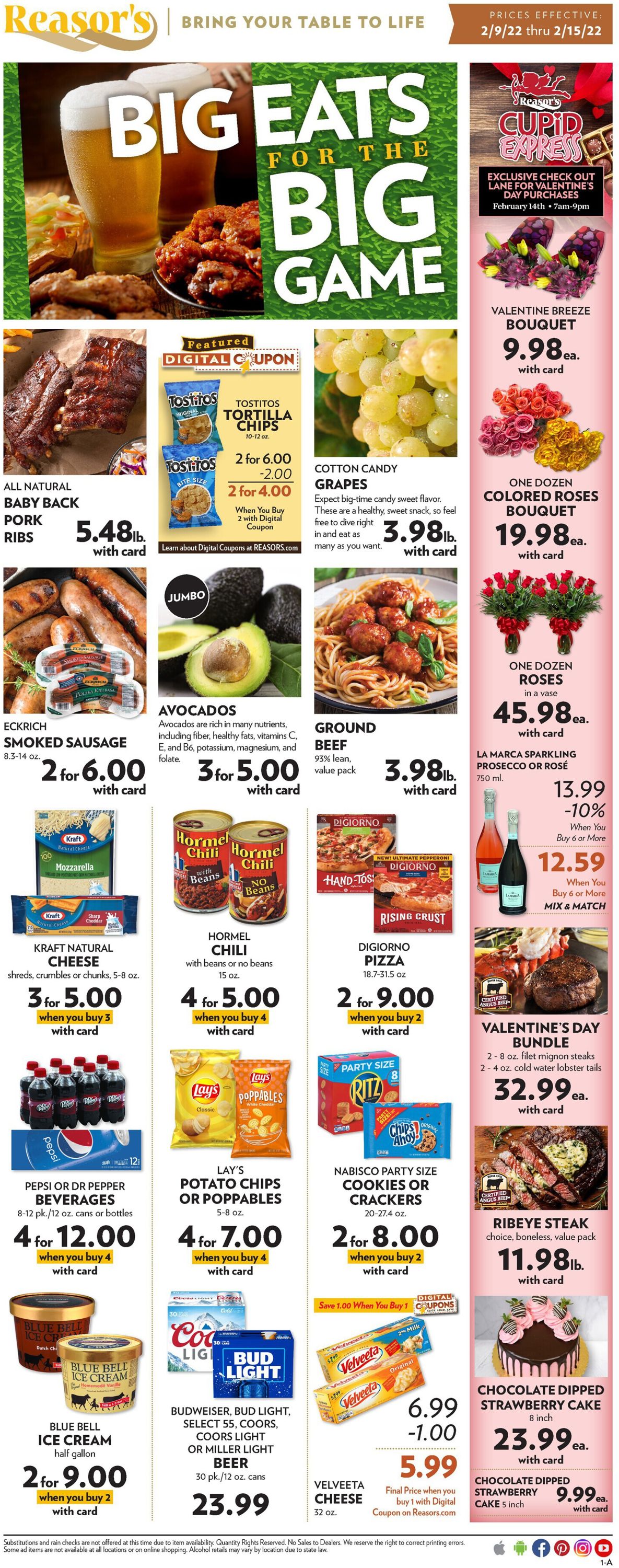 Reasor's Ad from 02/09/2022