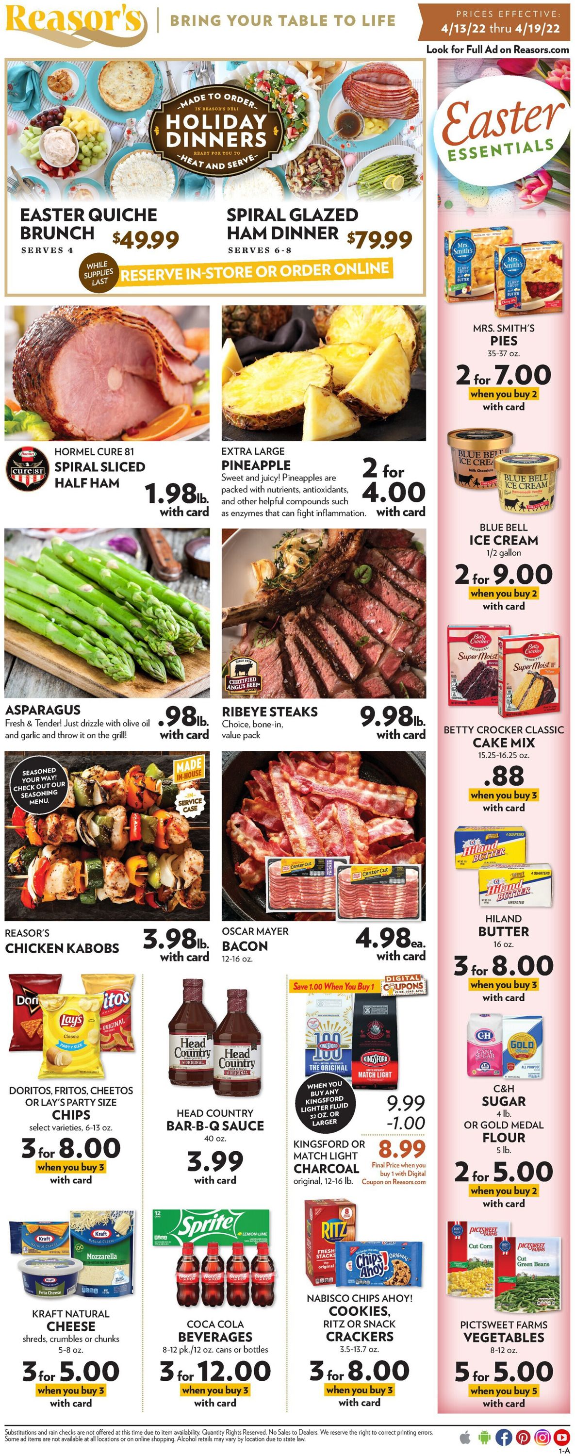 Reasor's Ad from 04/13/2022