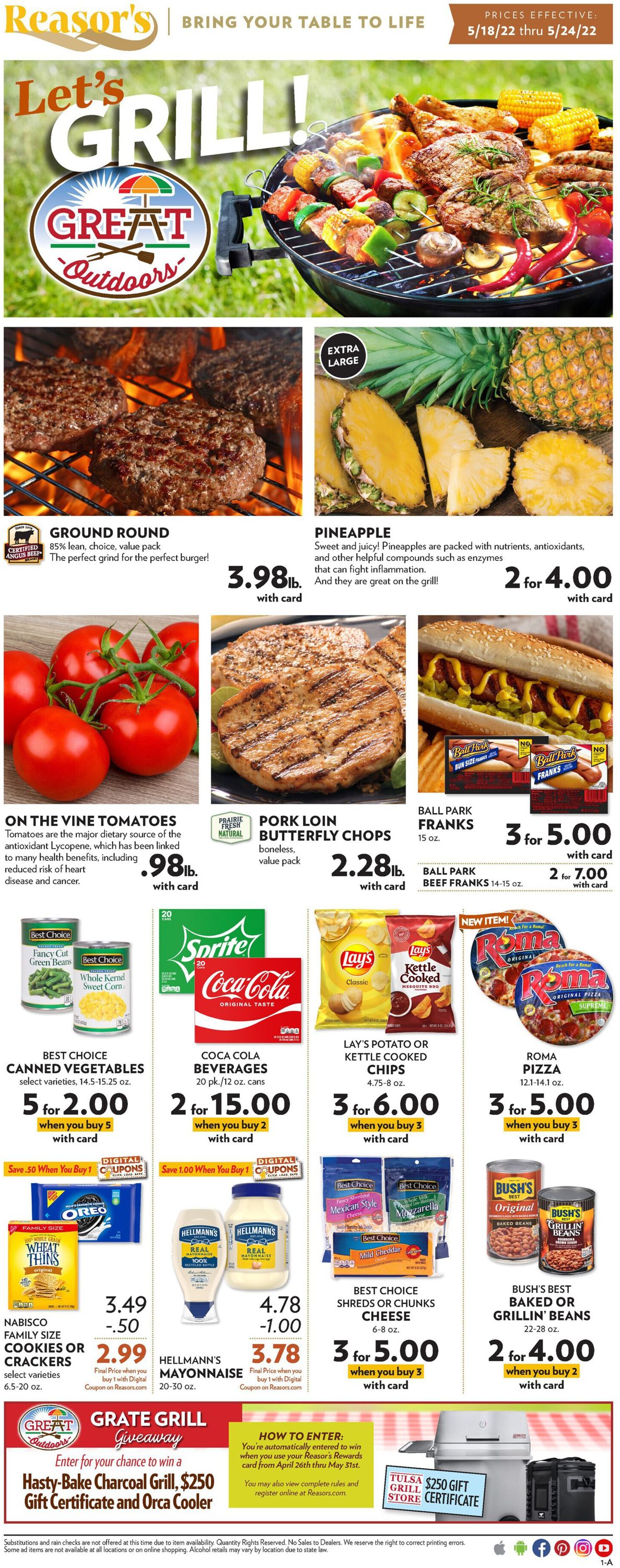 Reasor's Ad from 05/18/2022