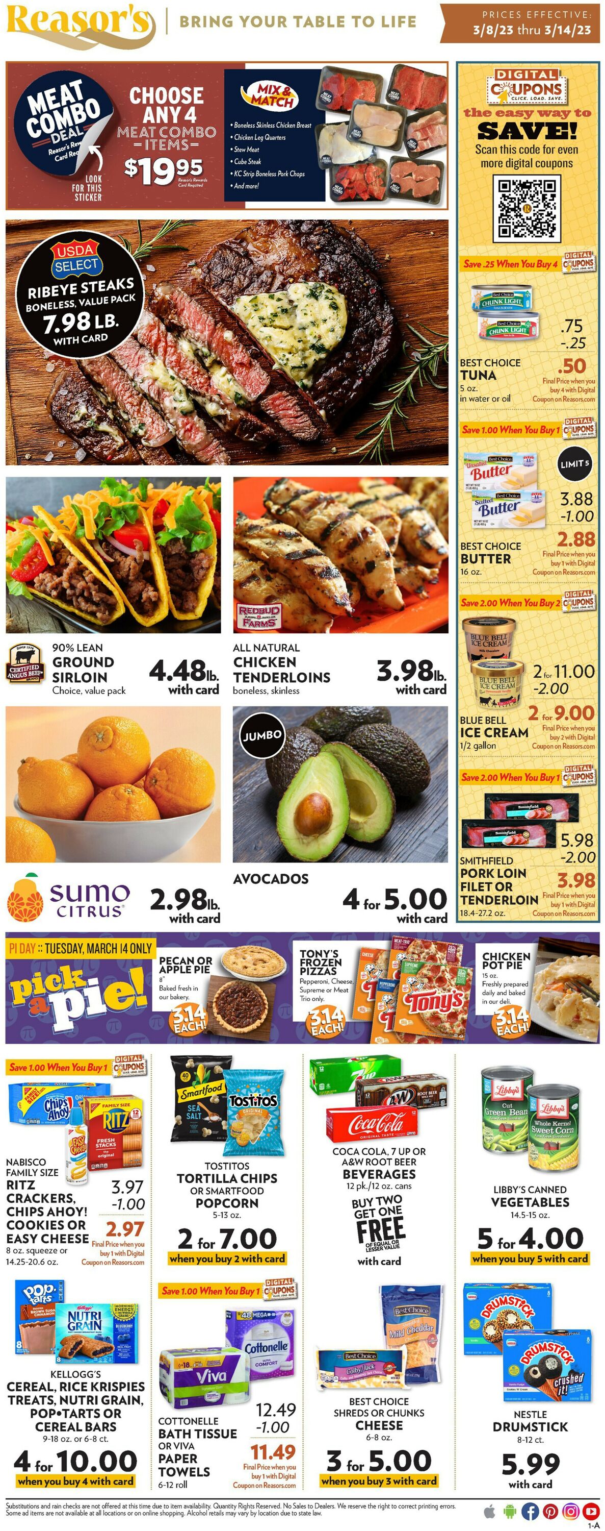 Reasor's Ad from 03/08/2023