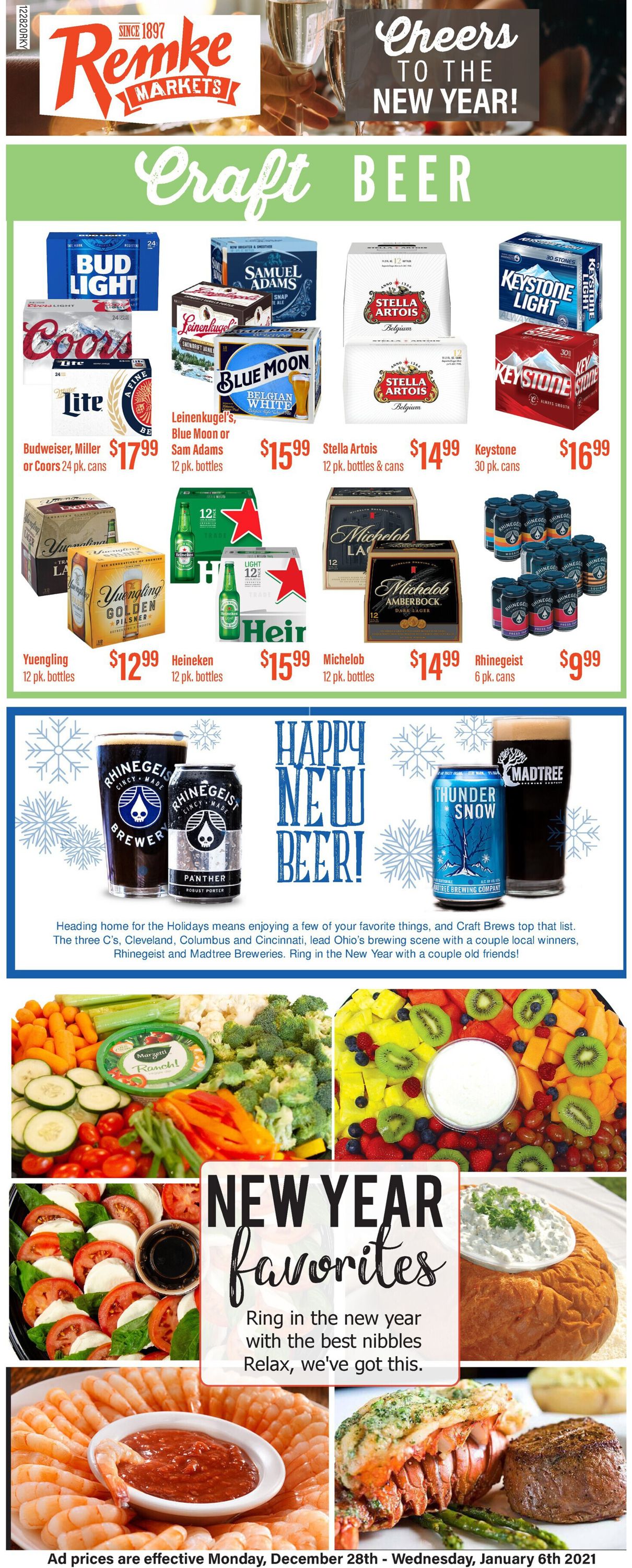 Remke Markets Ad from 12/28/2020