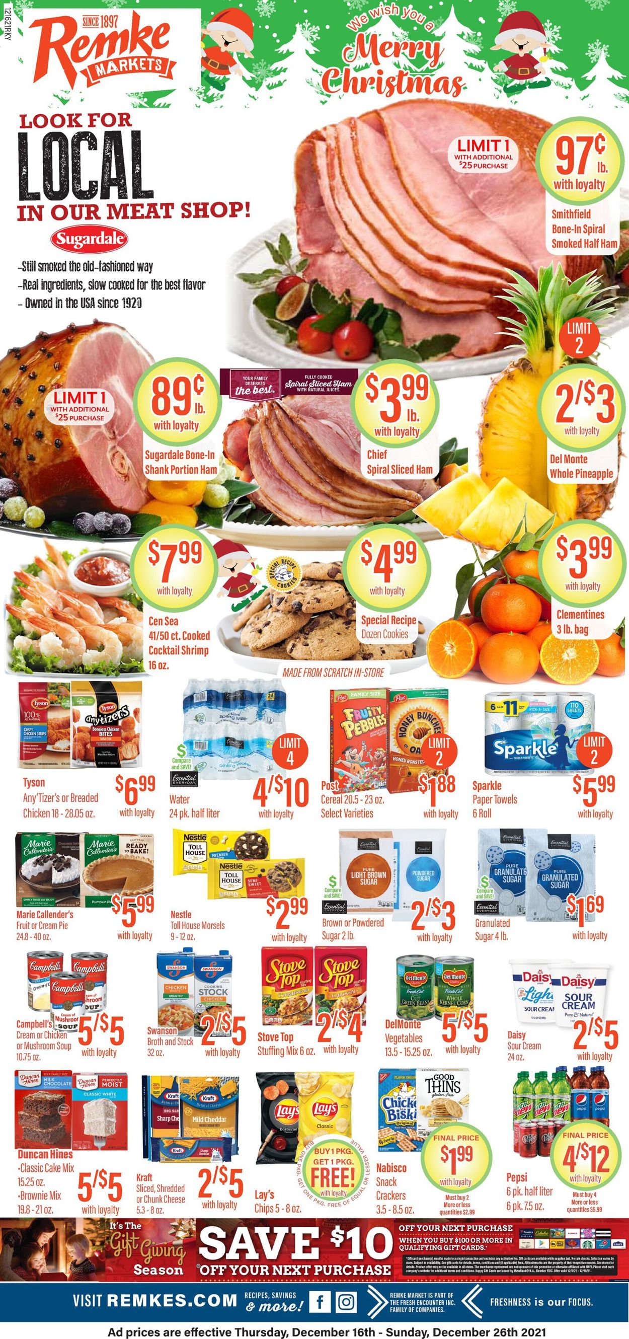 Remke Markets Ad from 12/16/2021