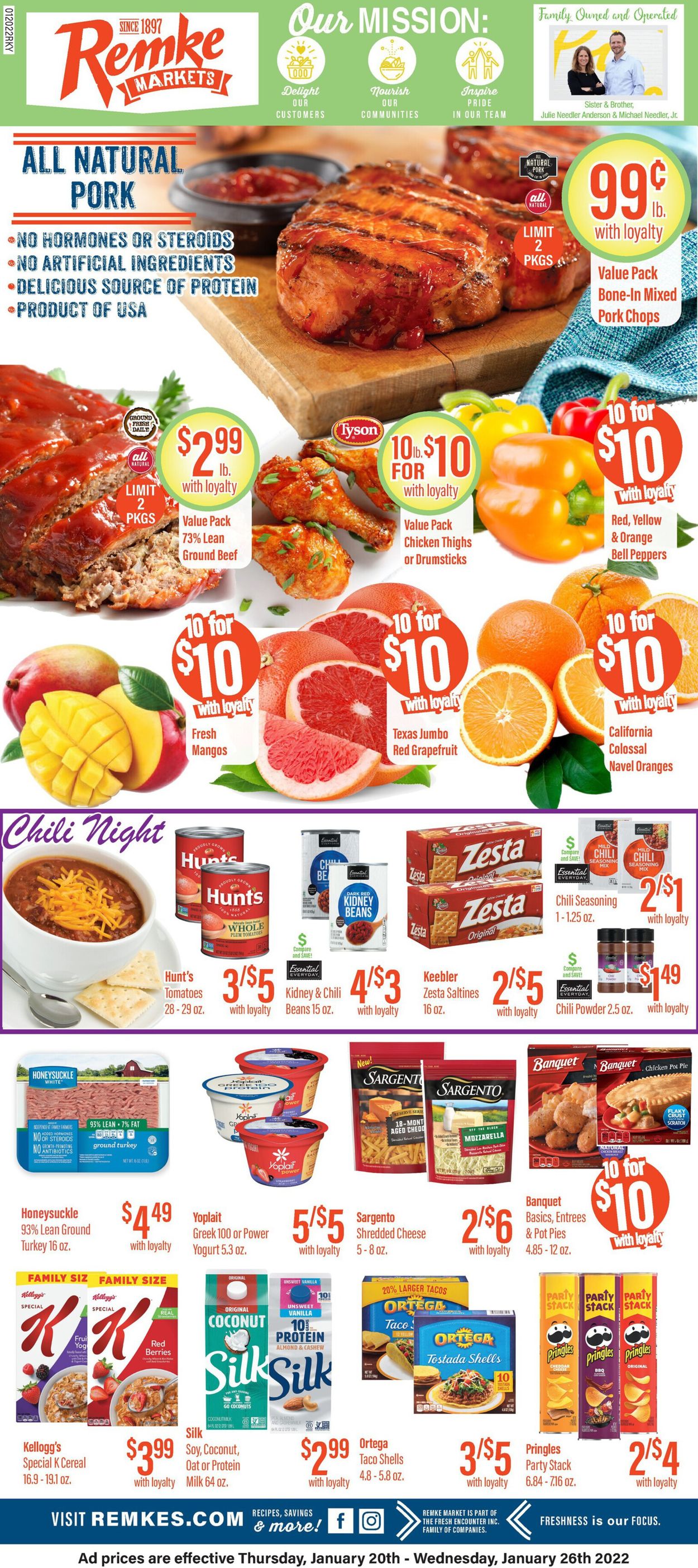 Remke Markets Ad from 01/20/2022