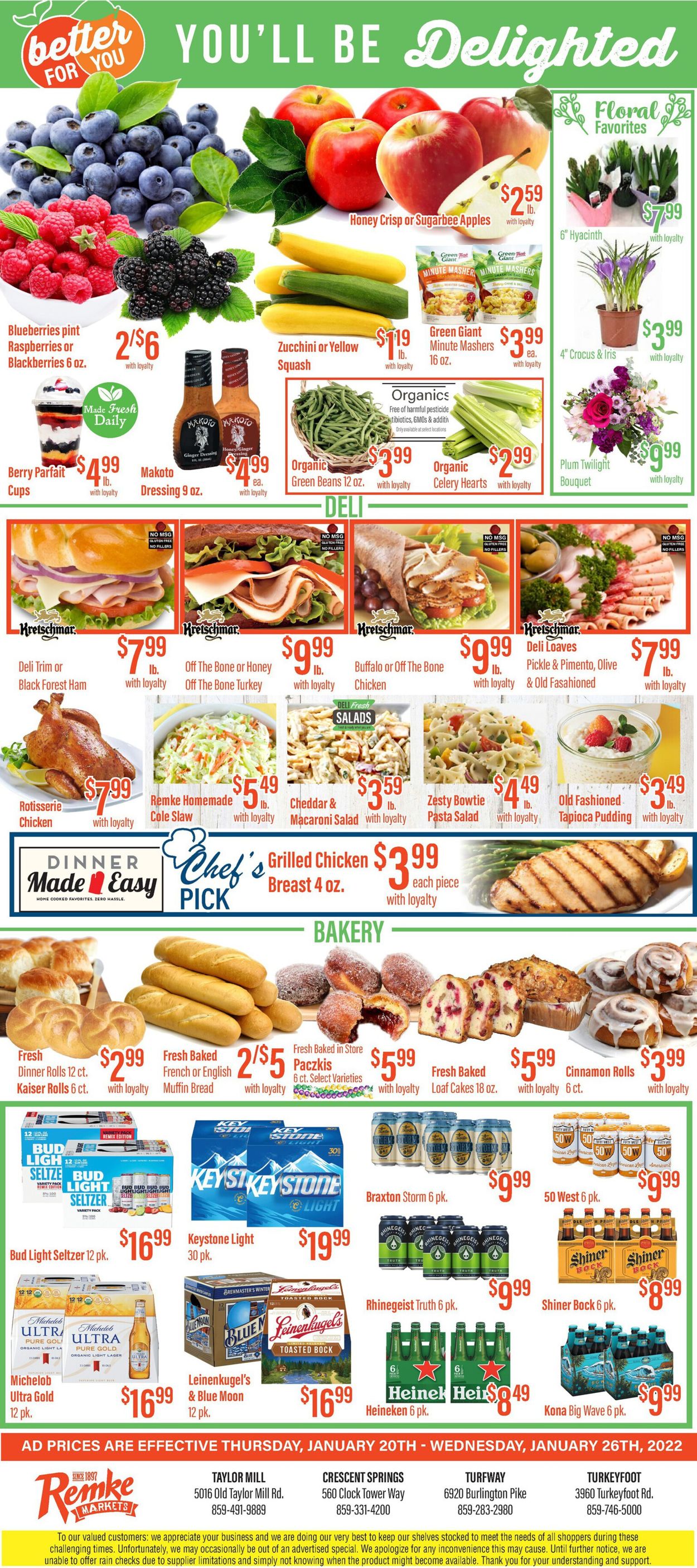 Remke Markets Ad from 01/20/2022