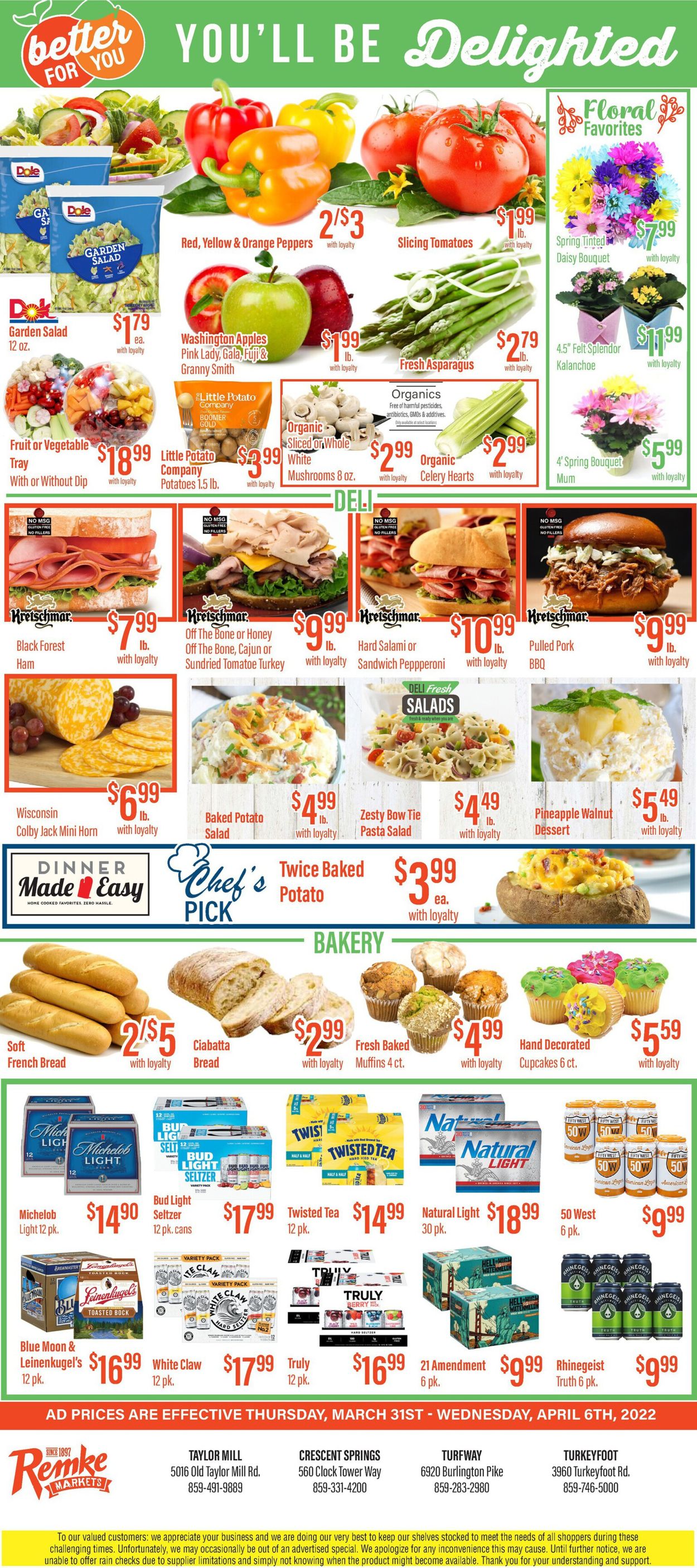 Remke Markets Ad from 03/31/2022