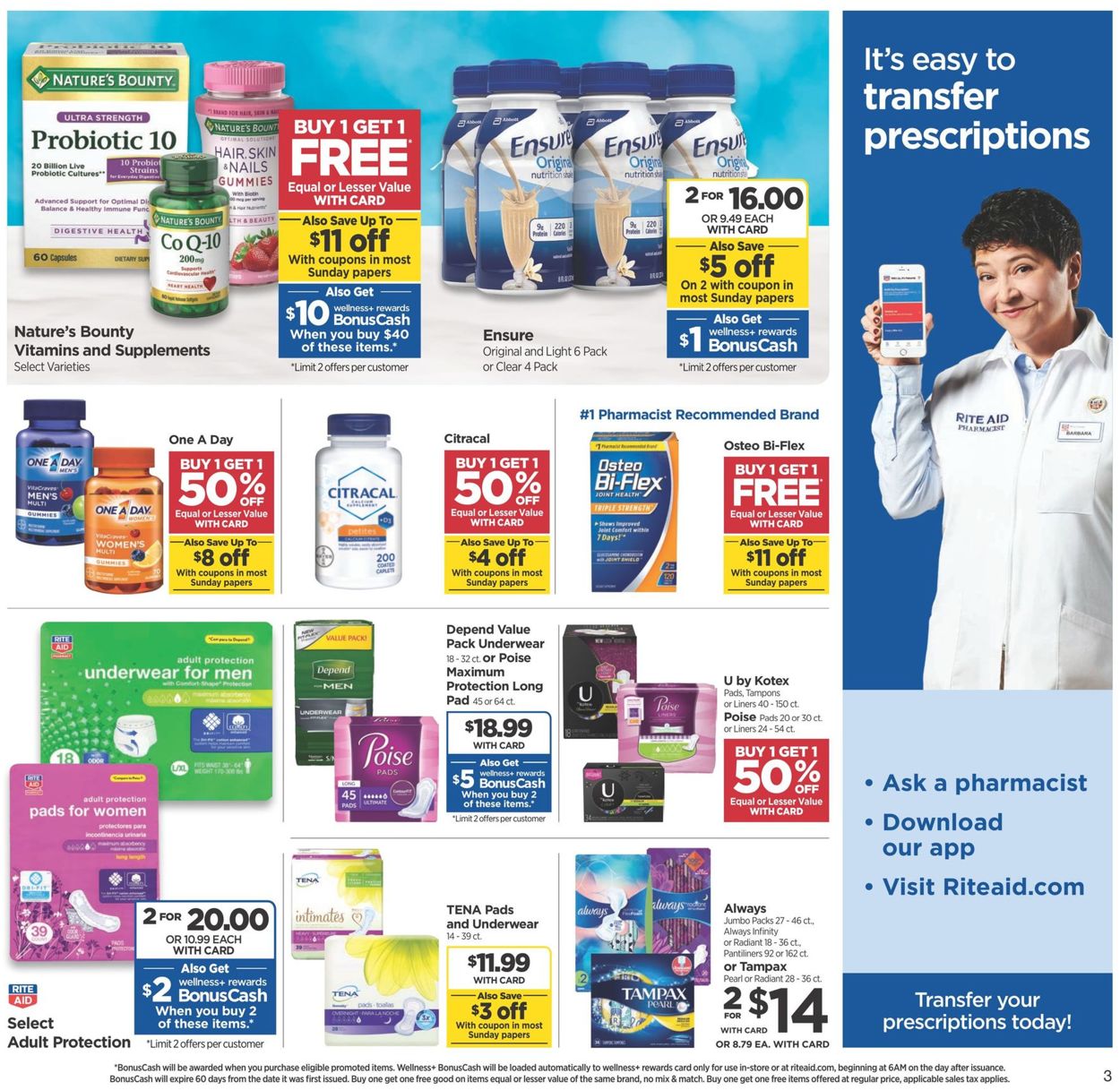 Rite Aid Ad from 05/05/2019