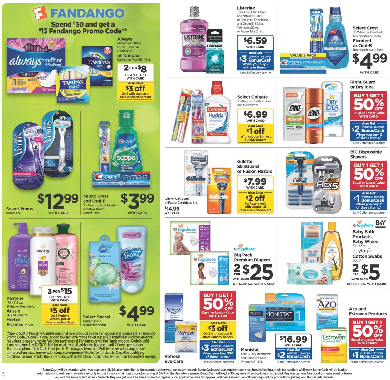 Rite Aid Ad from 10/06/2019