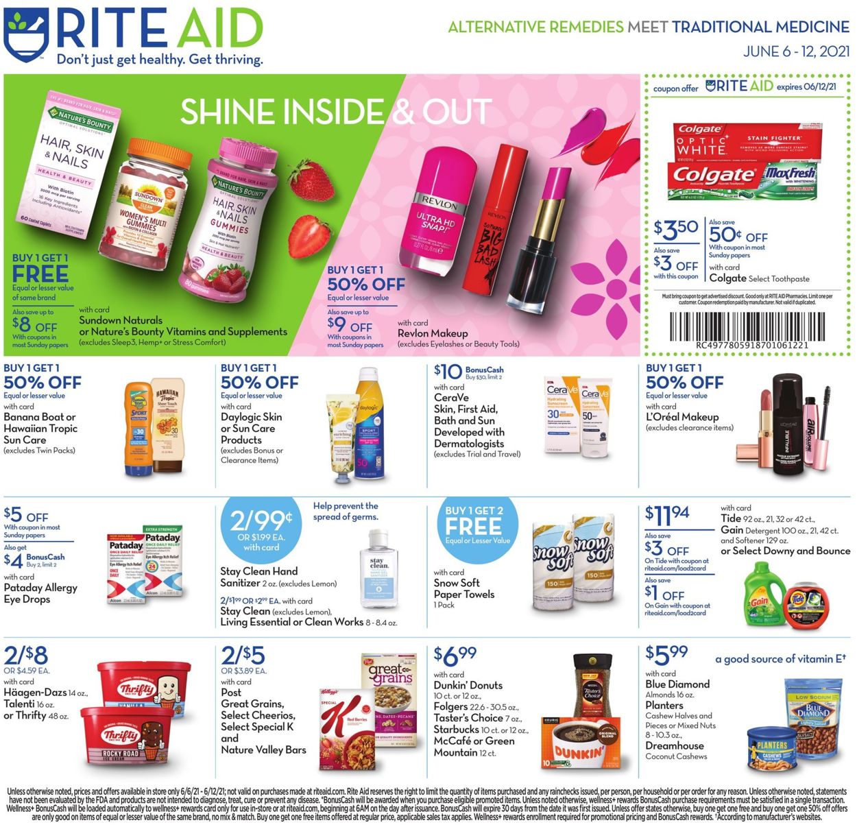 Rite Aid Ad from 06/06/2021