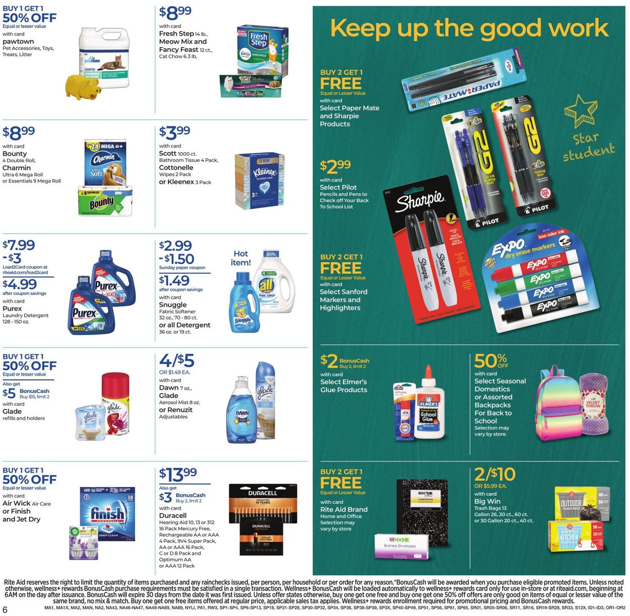 Rite Aid Ad from 08/22/2021