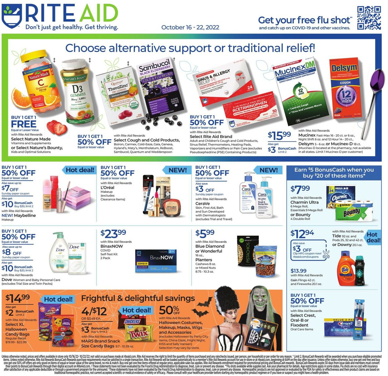 Rite Aid Ad from 10/16/2022
