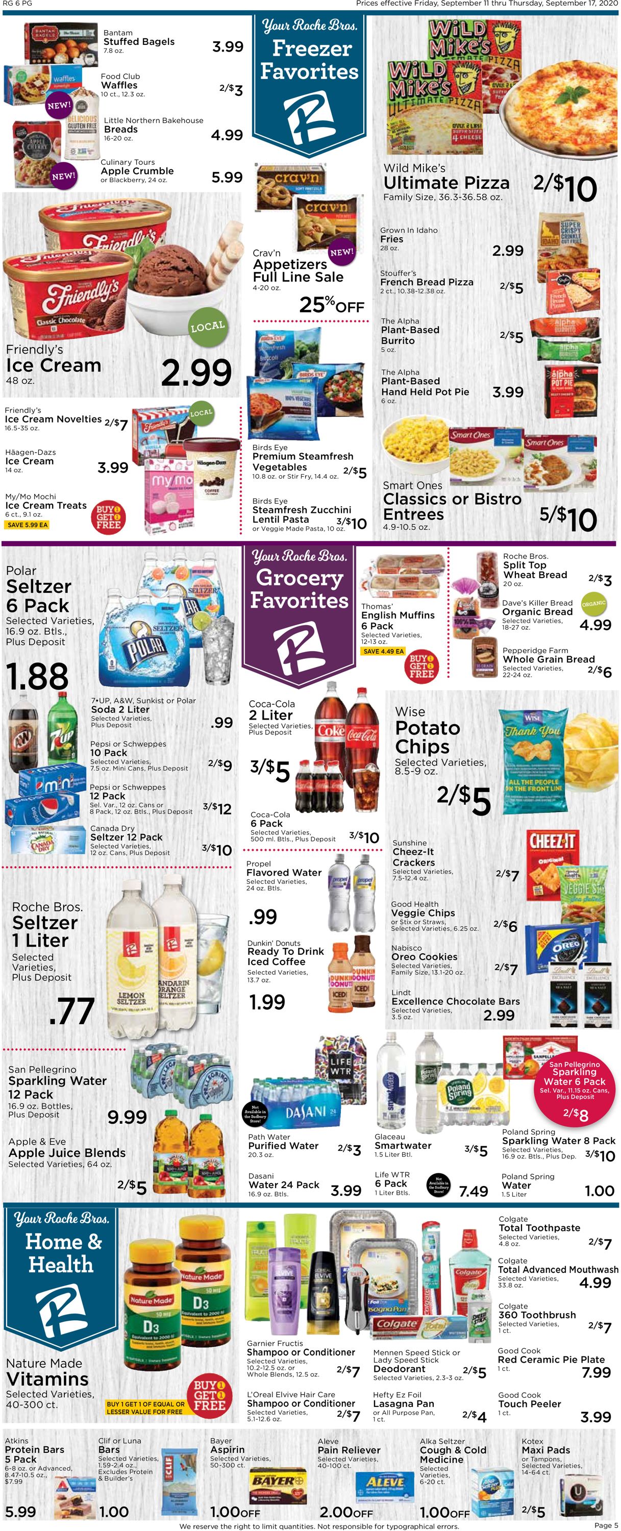 Roche Bros. Supermarkets Ad from 09/11/2020