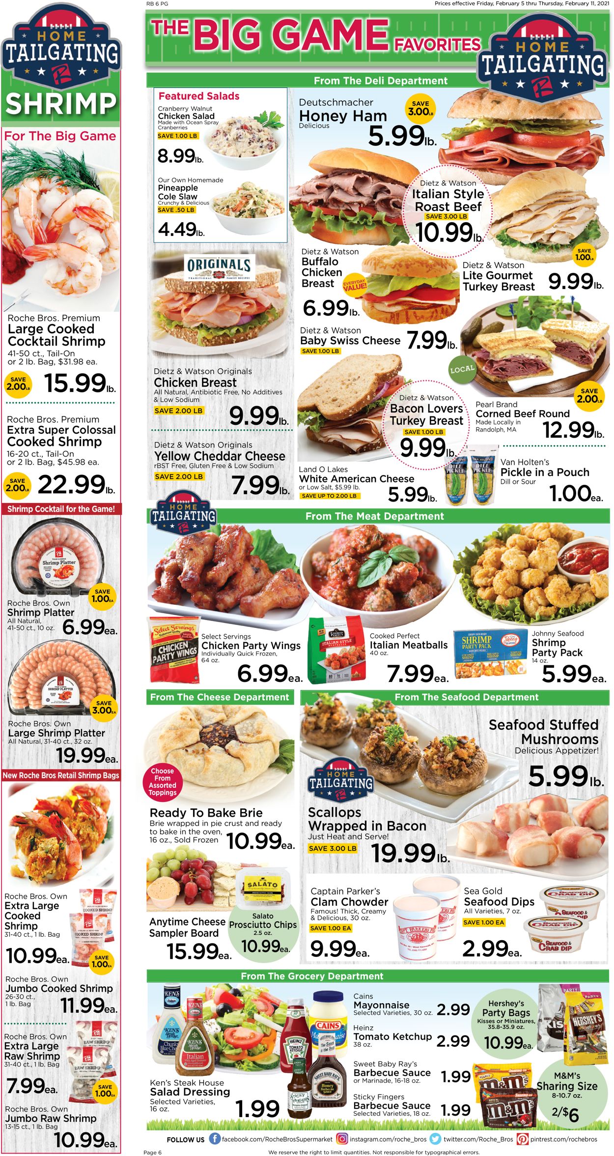 Roche Bros. Supermarkets Ad from 02/05/2021