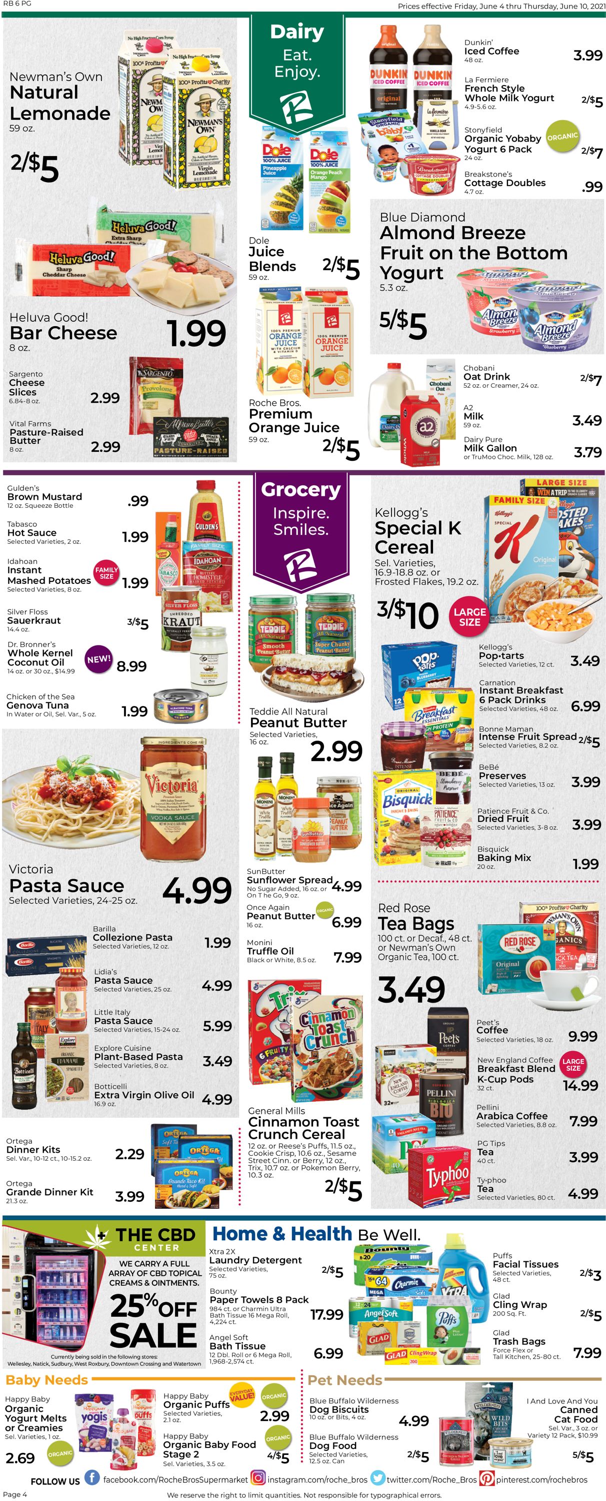 Roche Bros. Supermarkets Ad from 06/04/2021
