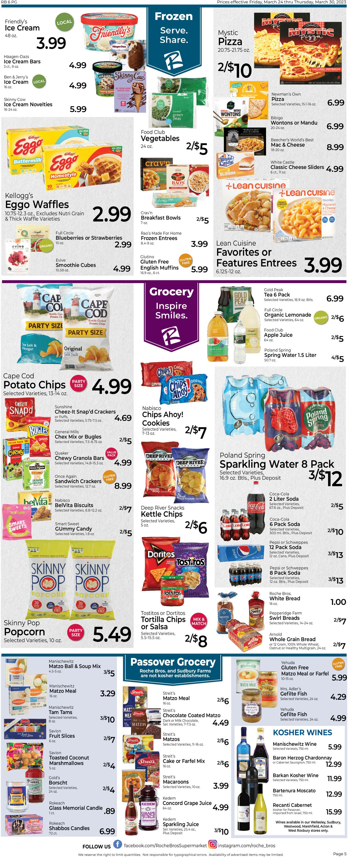 Roche Bros. Supermarkets Ad from 03/24/2023