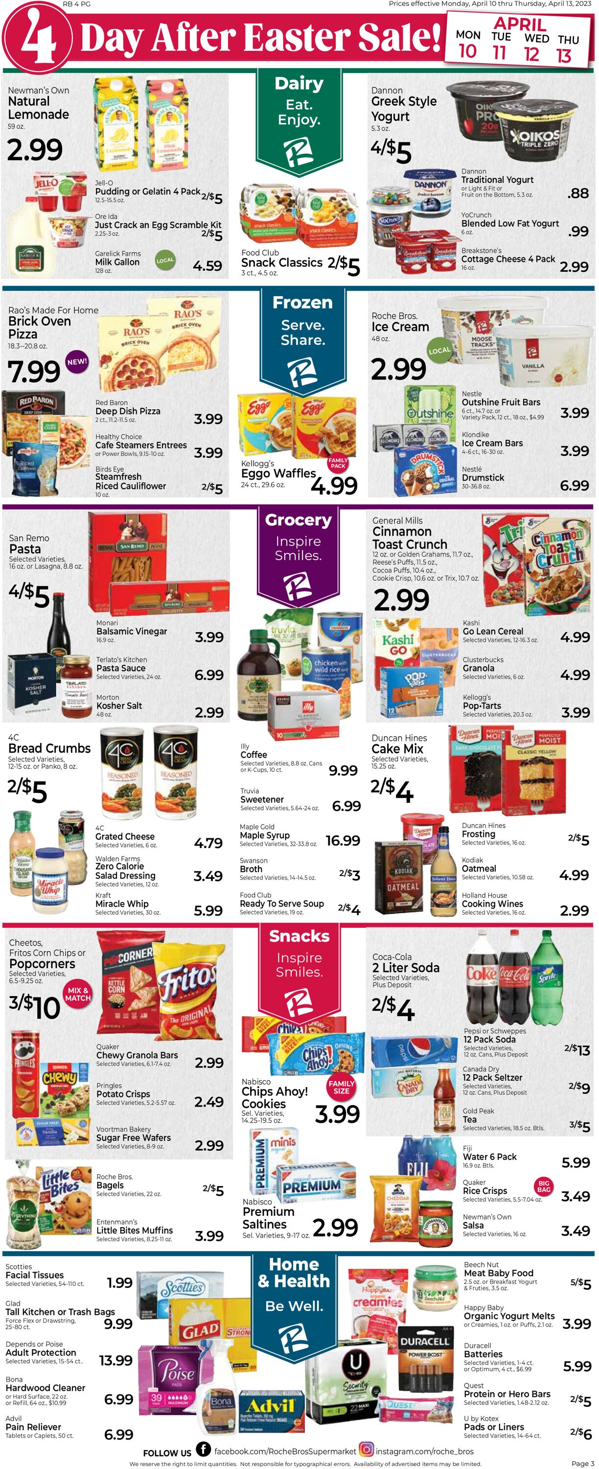 Roche Bros. Supermarkets Ad from 04/10/2023