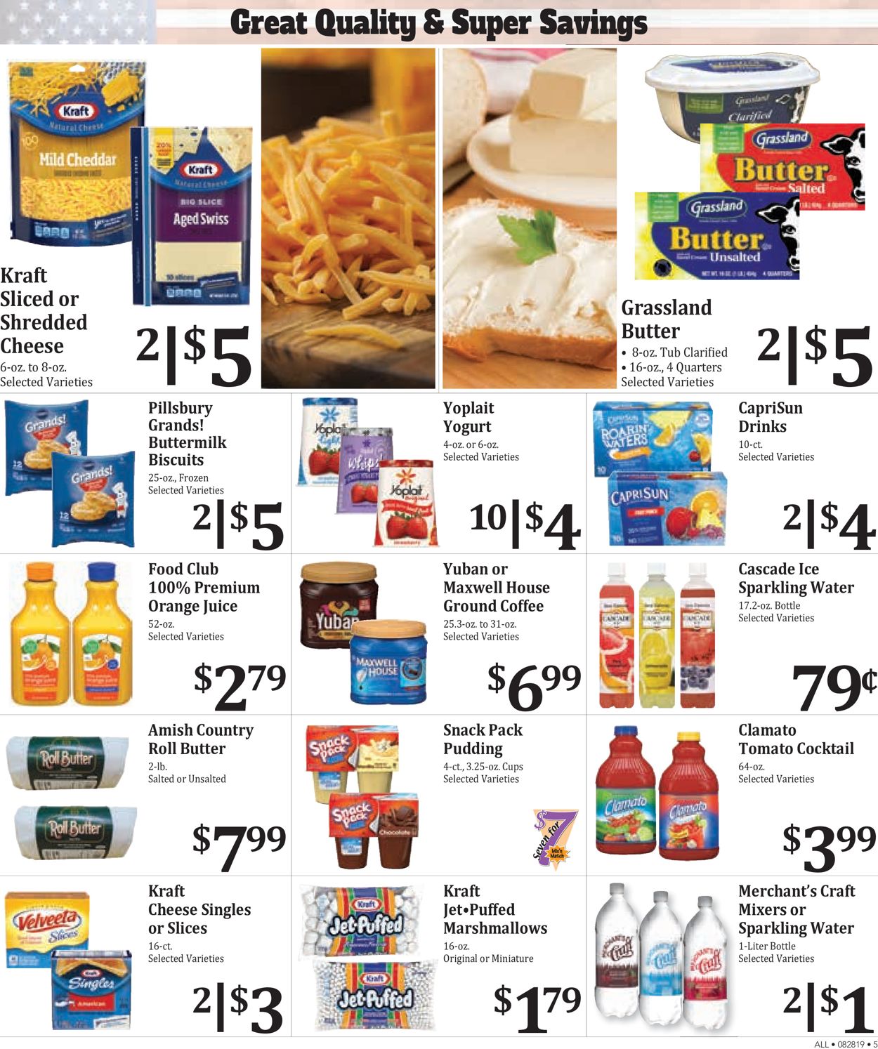 Rosauers Ad from 08/28/2019