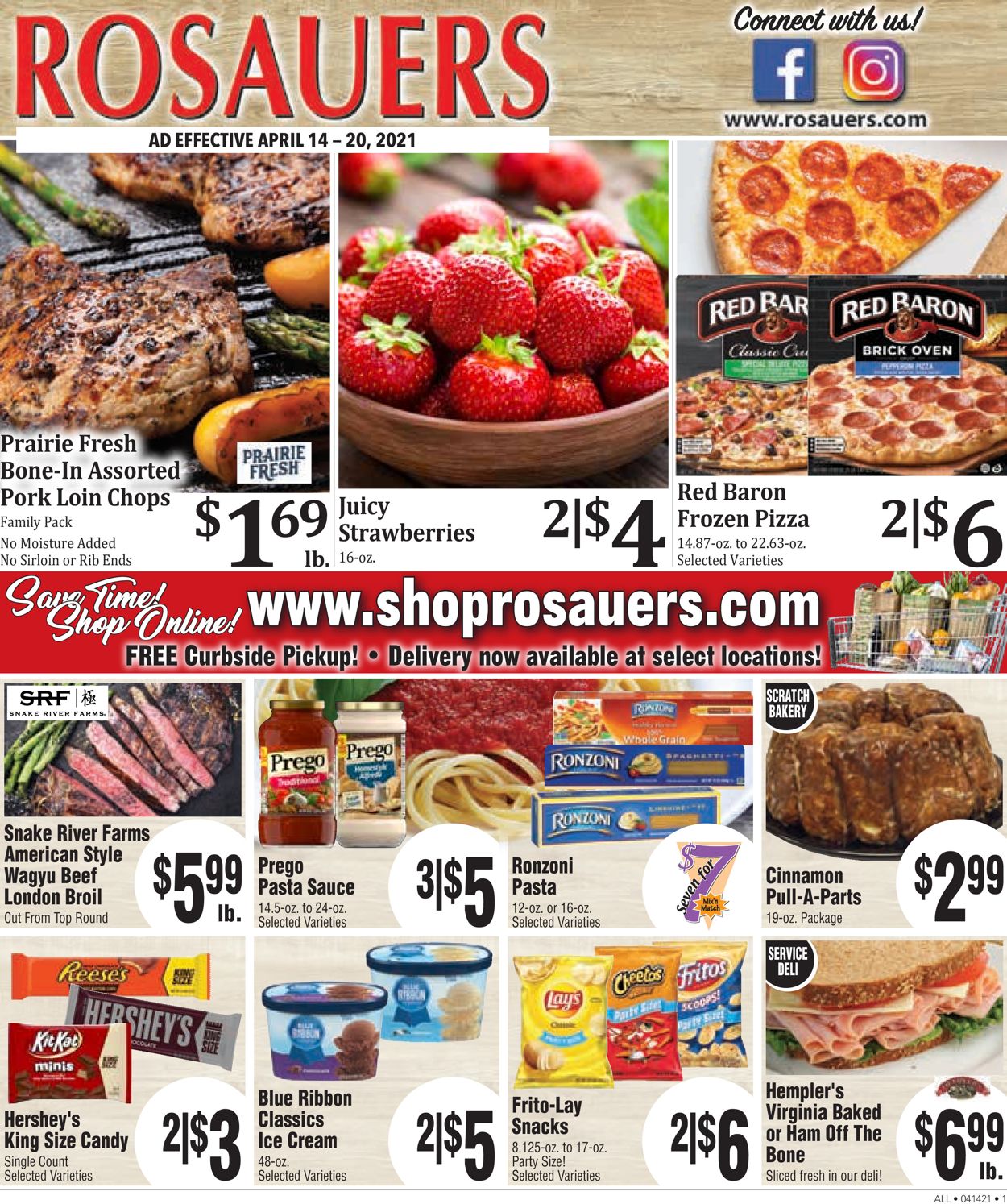 Rosauers Ad from 04/14/2021
