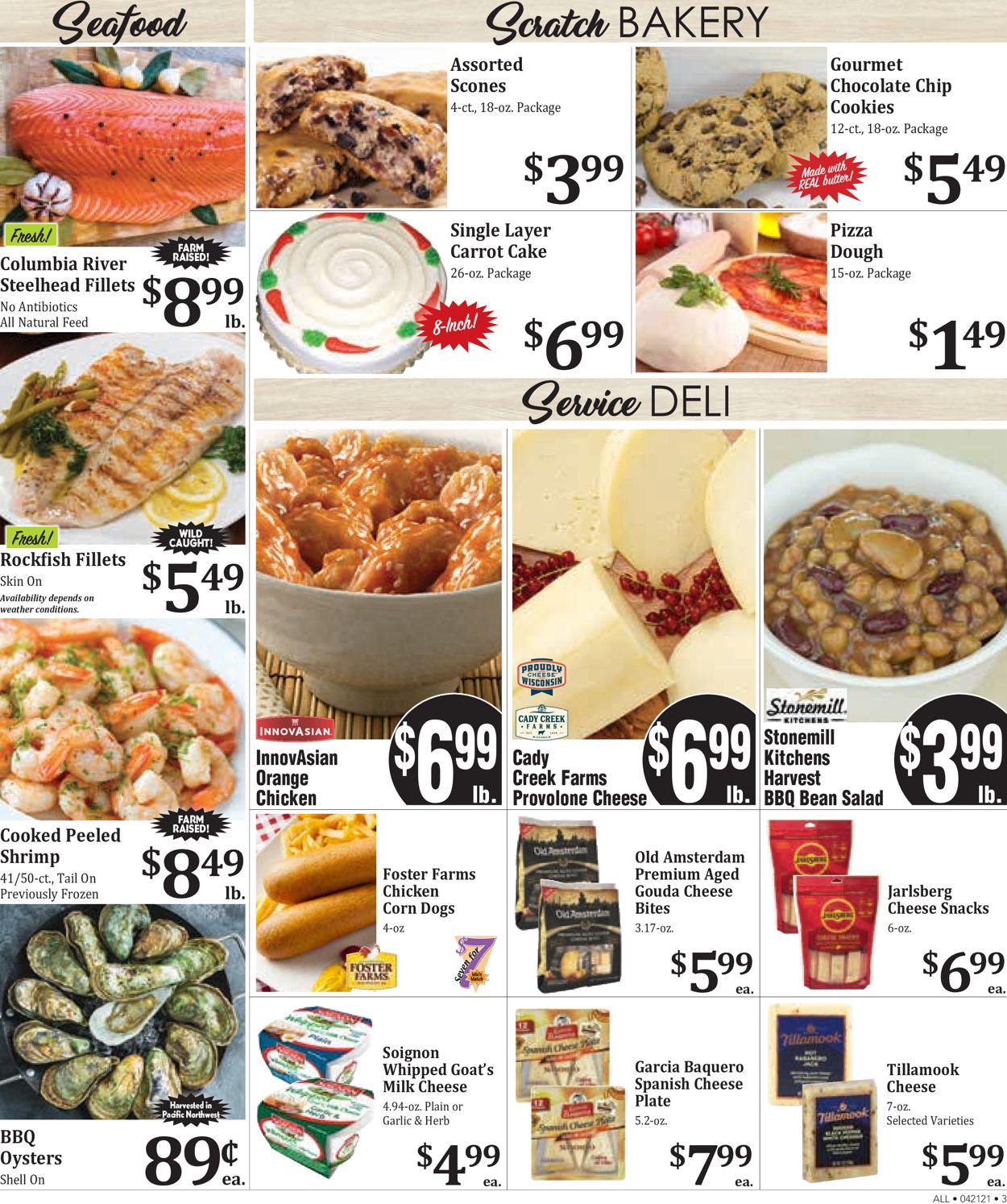 Rosauers Ad from 04/21/2021
