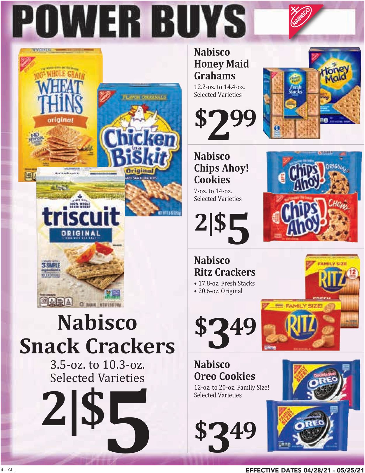 Rosauers Ad from 04/28/2021